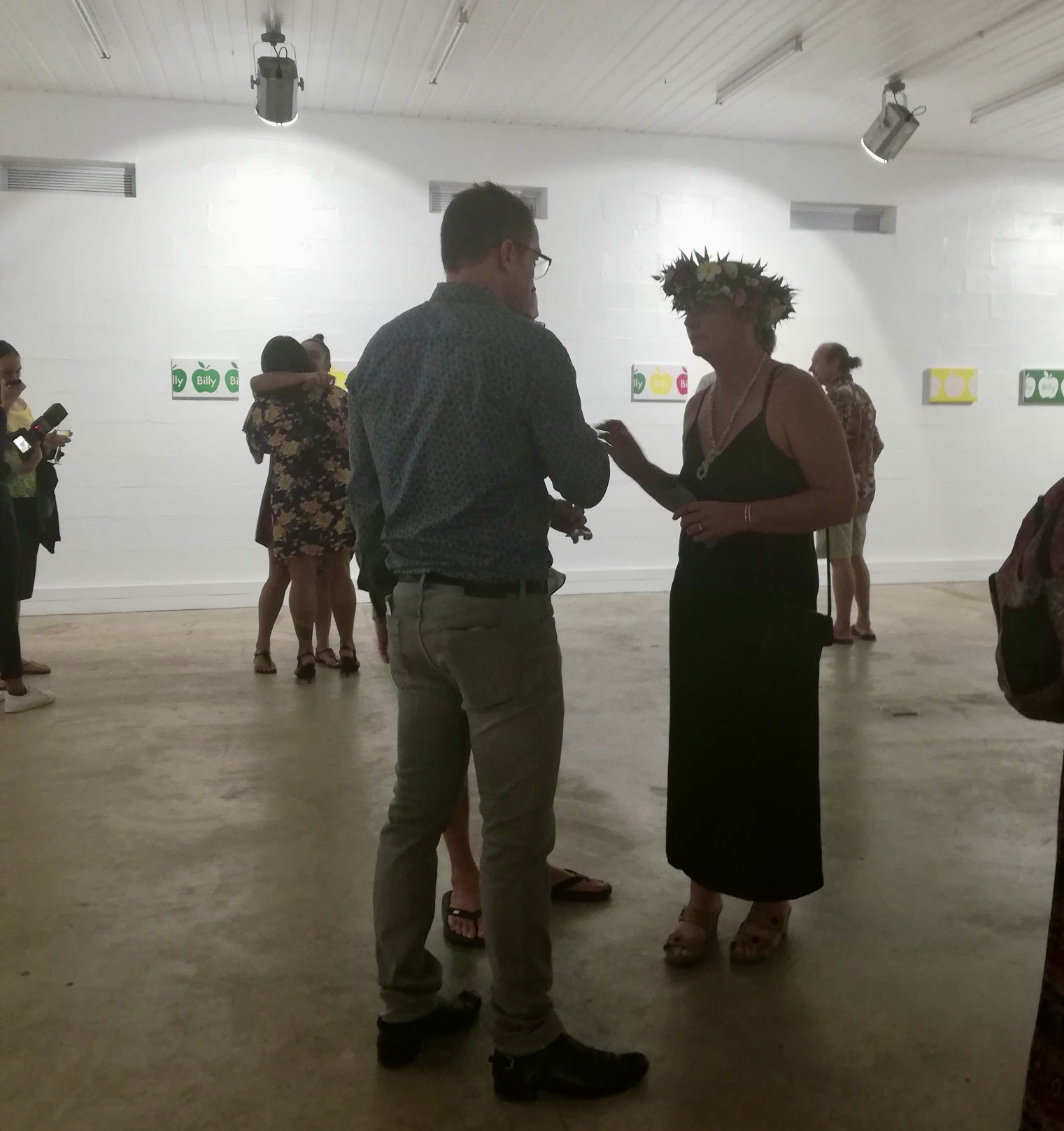 Billy Apple in Rarotonga