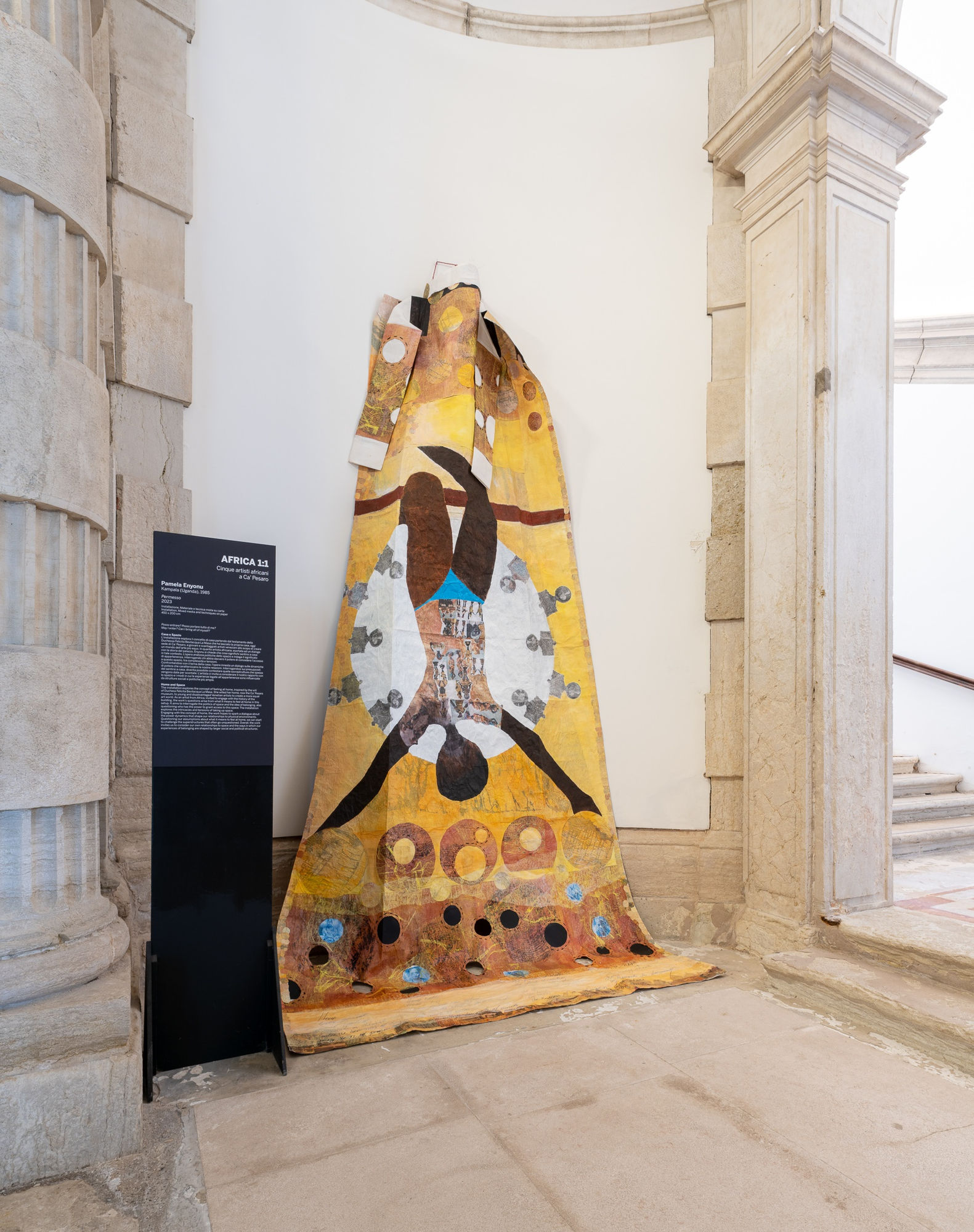 Africa 1:1, Five African artists at Ca' Pesaro