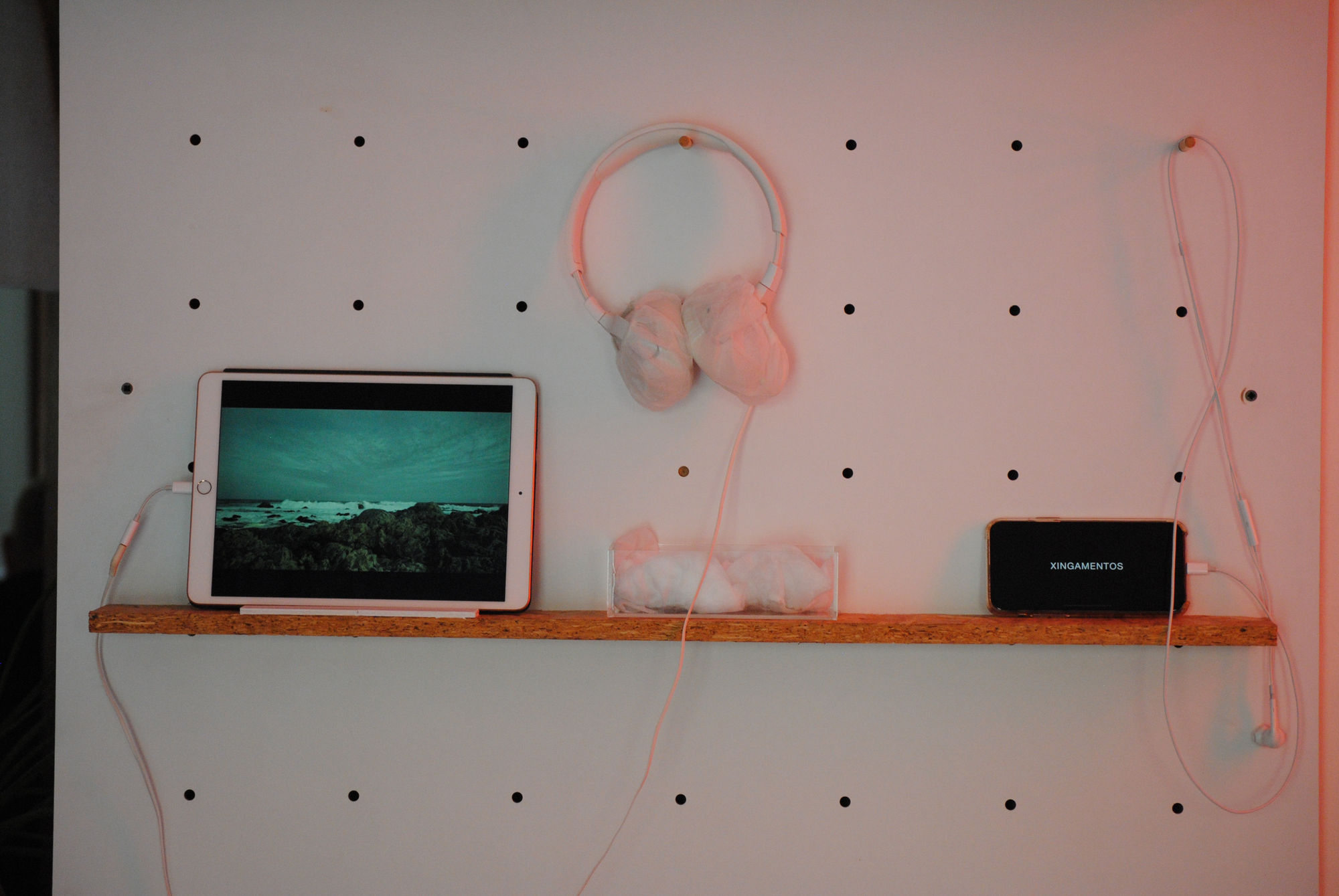 Exhibition view. From Where I Am. BraSA+ and WeExhibit. Participating artists: Analize Nicolini, Ana Campanella, Barbara Oettinger, Soiis Rabelo and Guita Soifer.