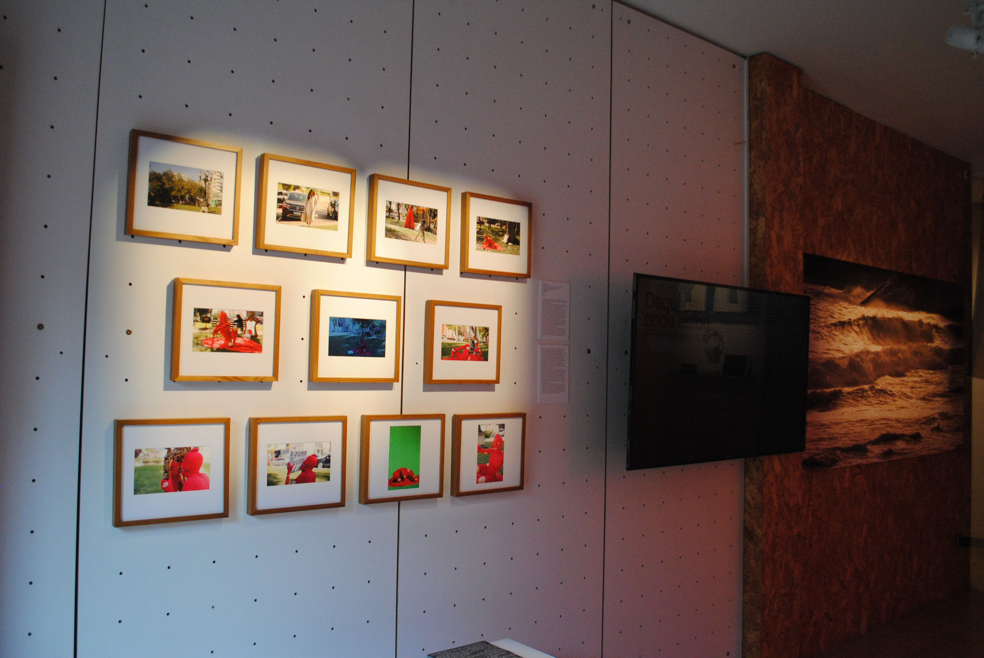 Exhibition view. From Where I Am. BraSA+ and WeExhibit. Participating artists: Analize Nicolini, Ana Campanella, Barbara Oettinger, Soiis Rabelo and Guita Soifer.