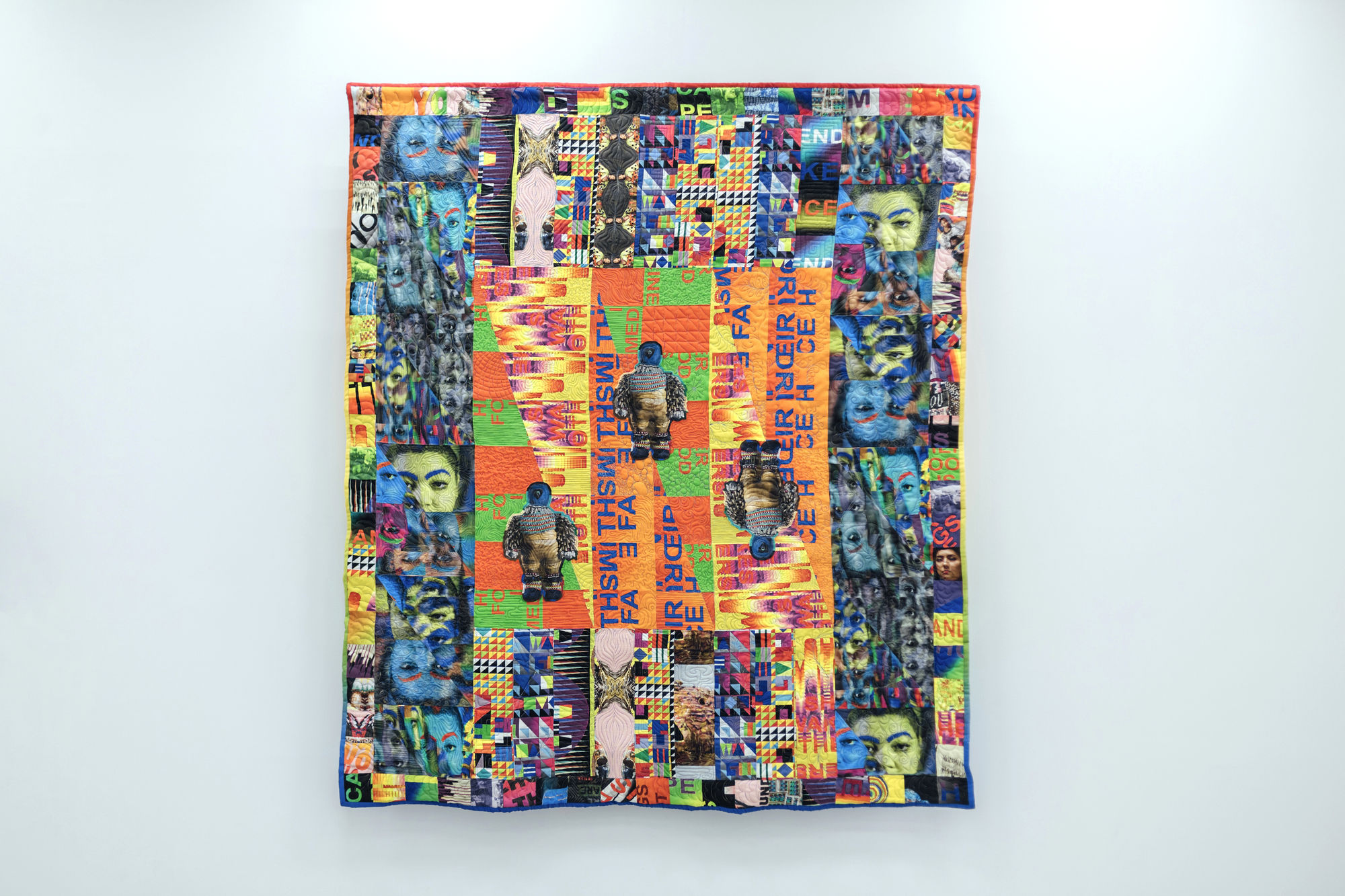 Jeffrey Gibson, A LITTLE BIT LOUDER NOW, 2019.