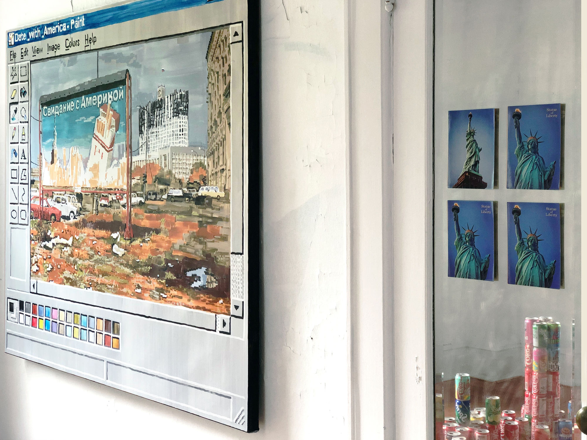 Date with America, installation view.