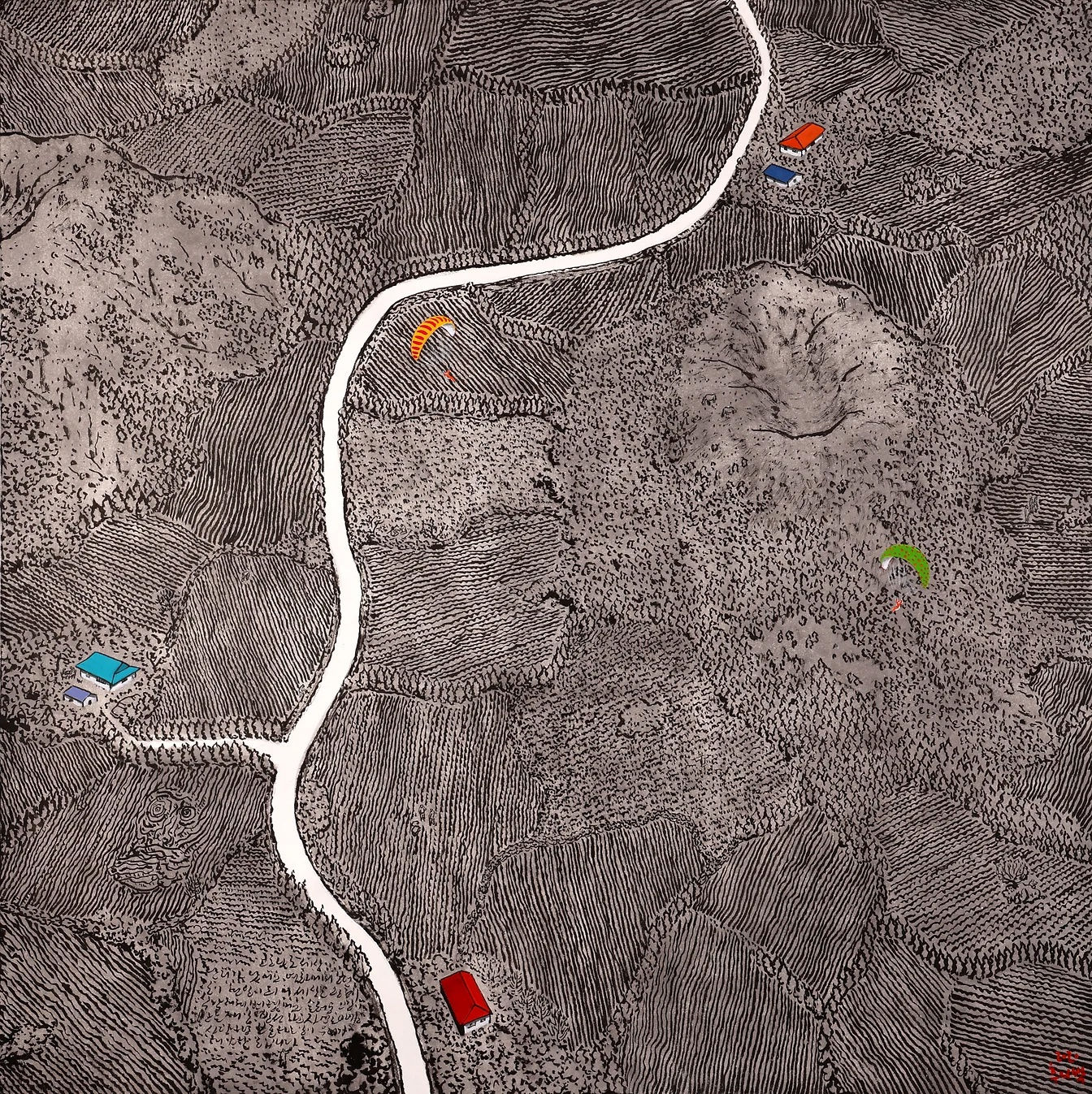 박병춘 : 마음으로 그린 풍경