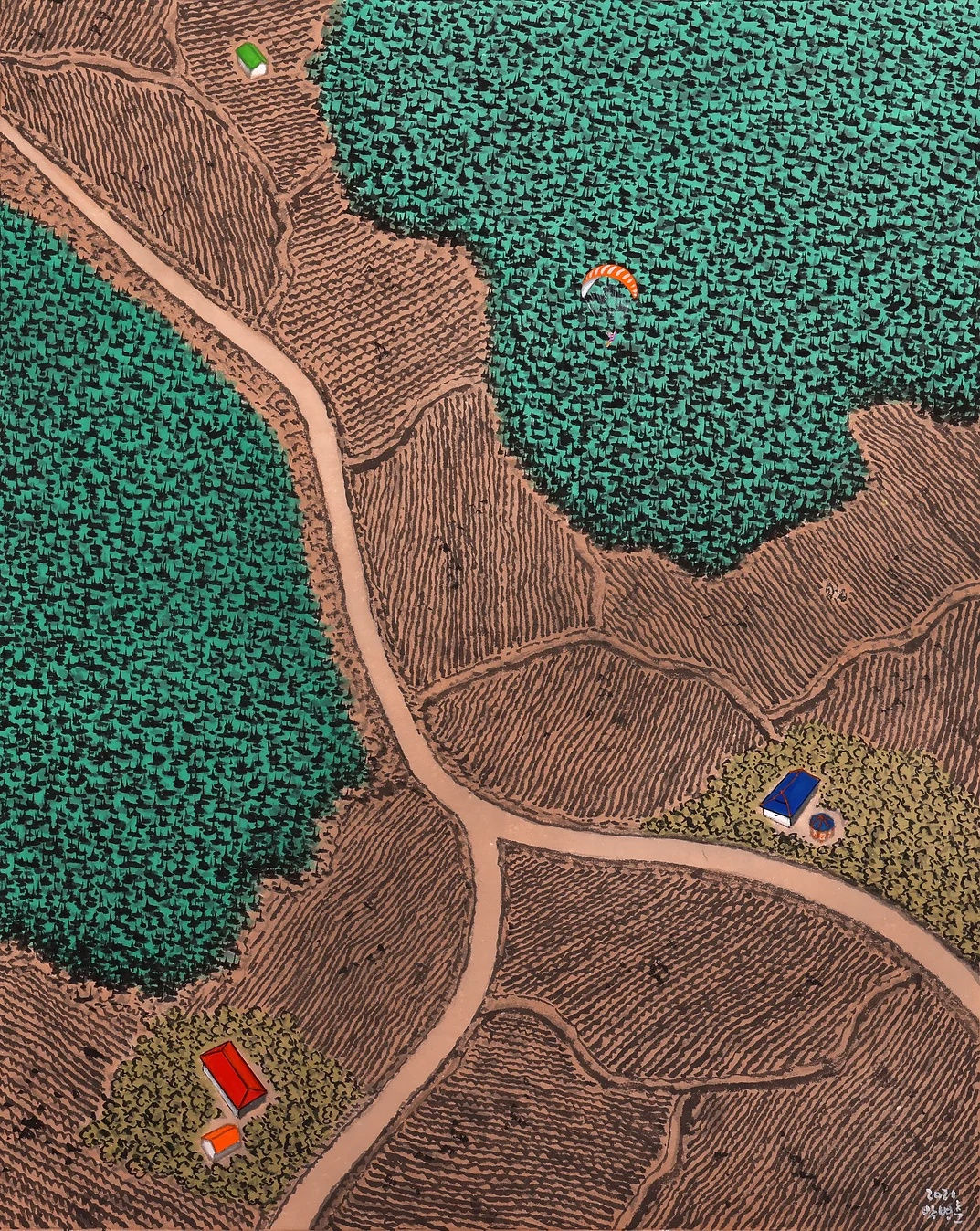 박병춘 : 마음으로 그린 풍경