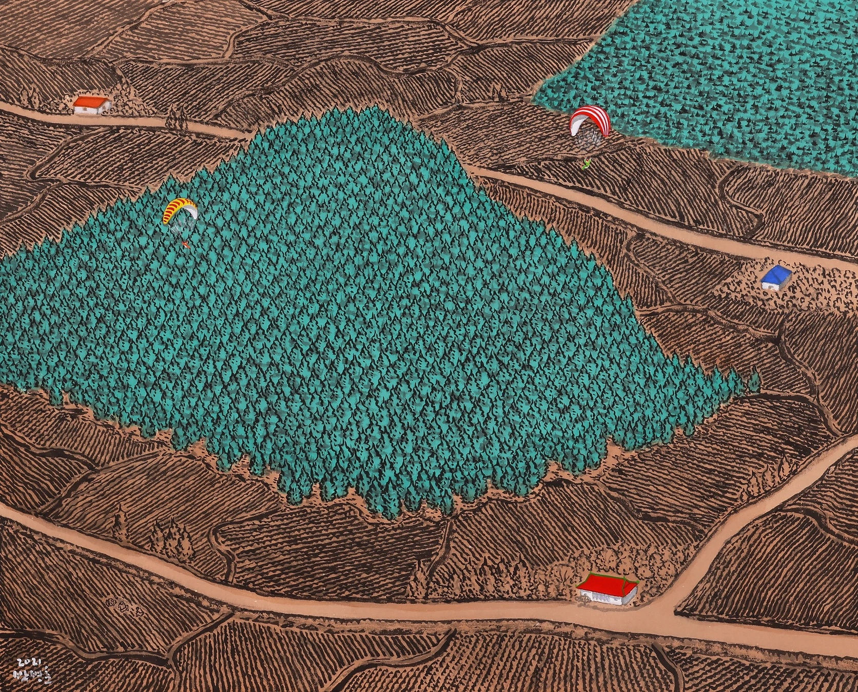 박병춘 : 마음으로 그린 풍경