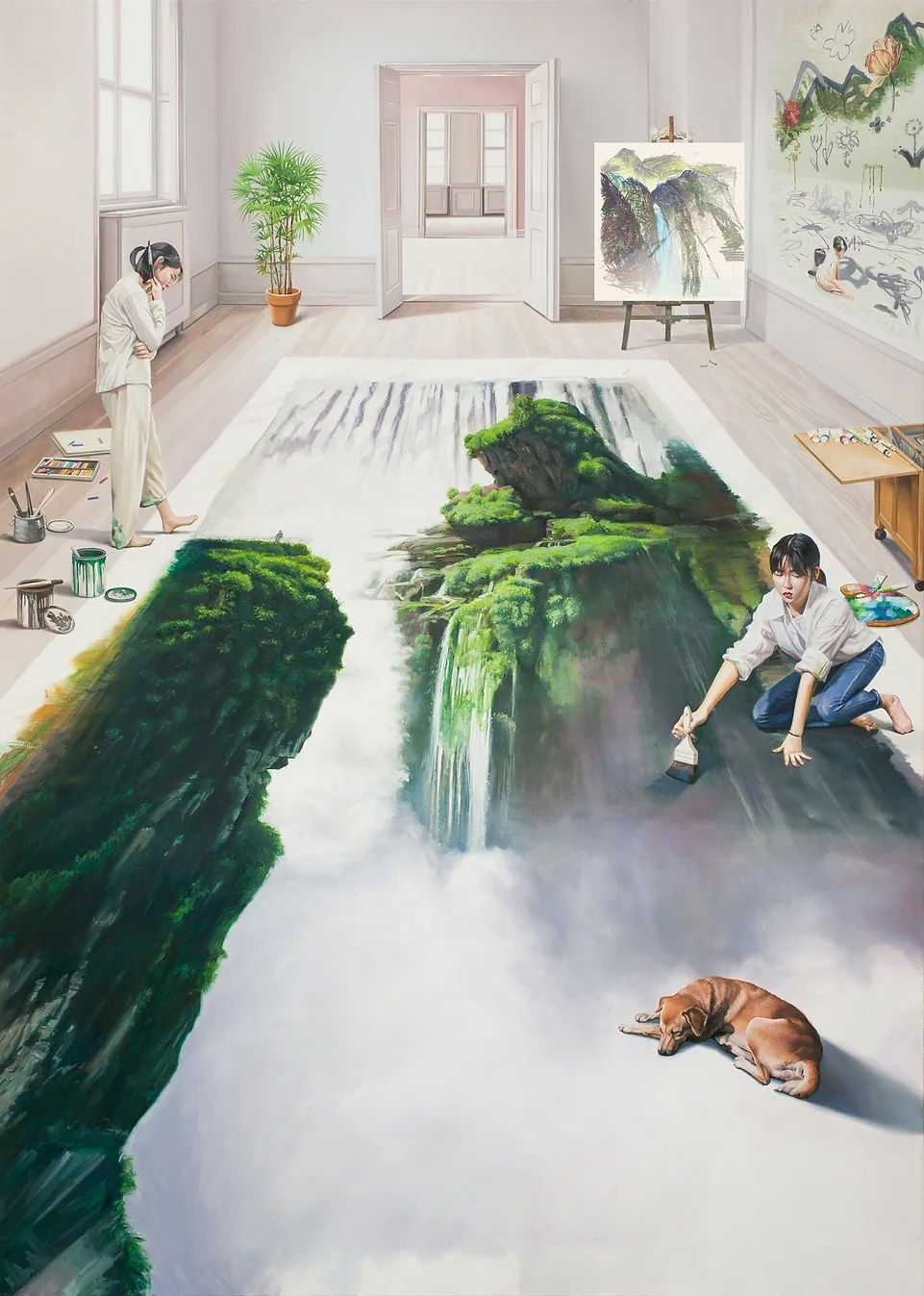 배준성 : The Costume of Painter - At the Studio