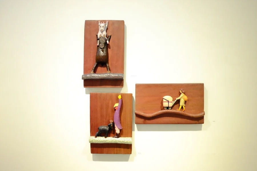 한선현 : 빨강 코 파랑 염소