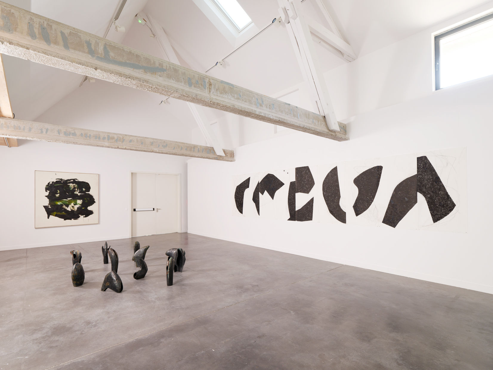 Vue de l’exposition A Family of Rooms de Vincent Barré / Photo © Aurélien Mole, courtesy Les Tanneries - CACIN, Amilly