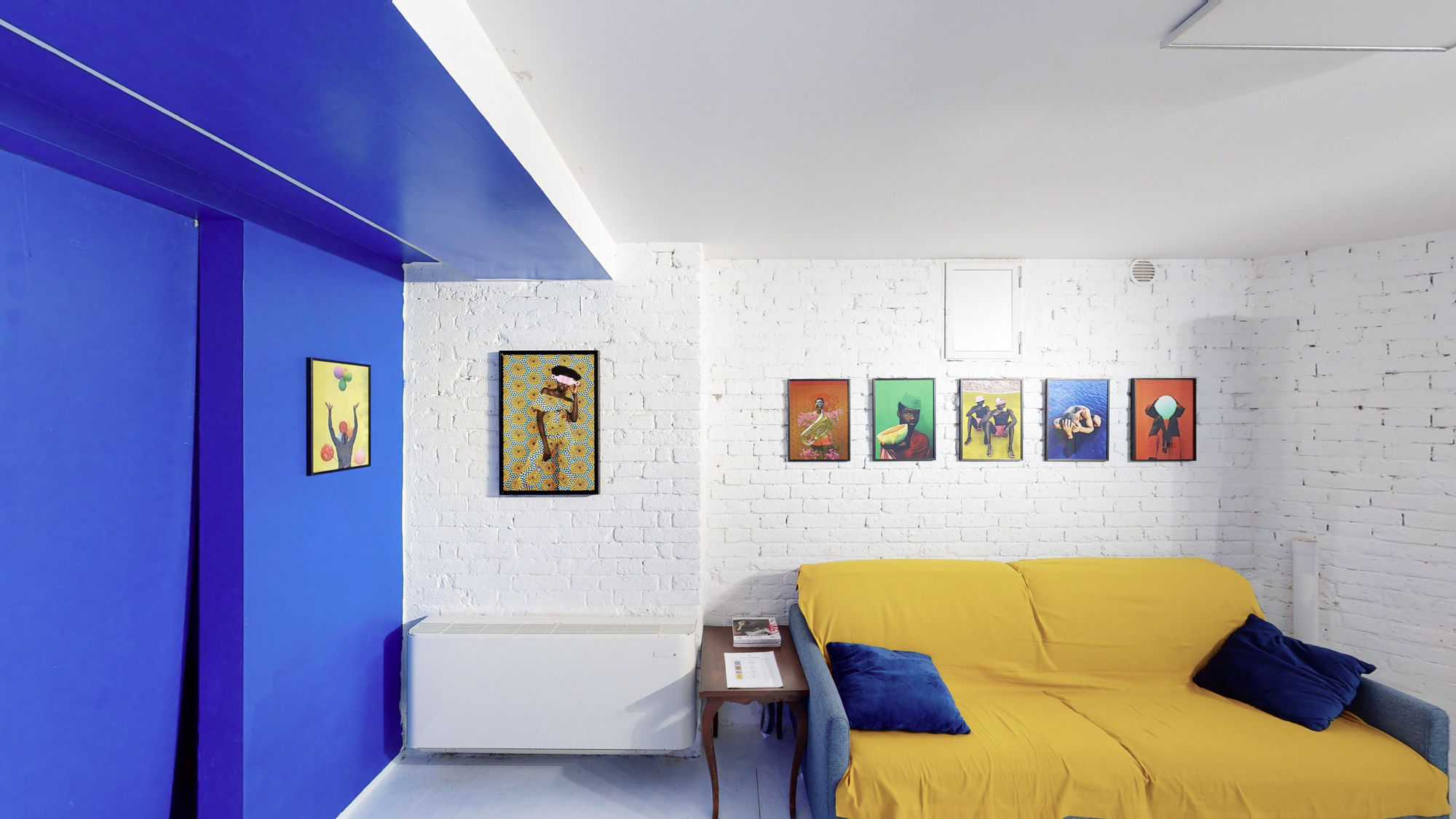 View of the exhibition "The Color of dreams".