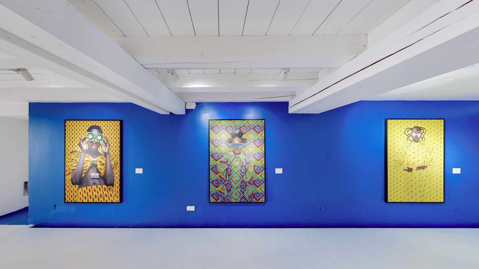 View of the exhibition "The Color of dreams".