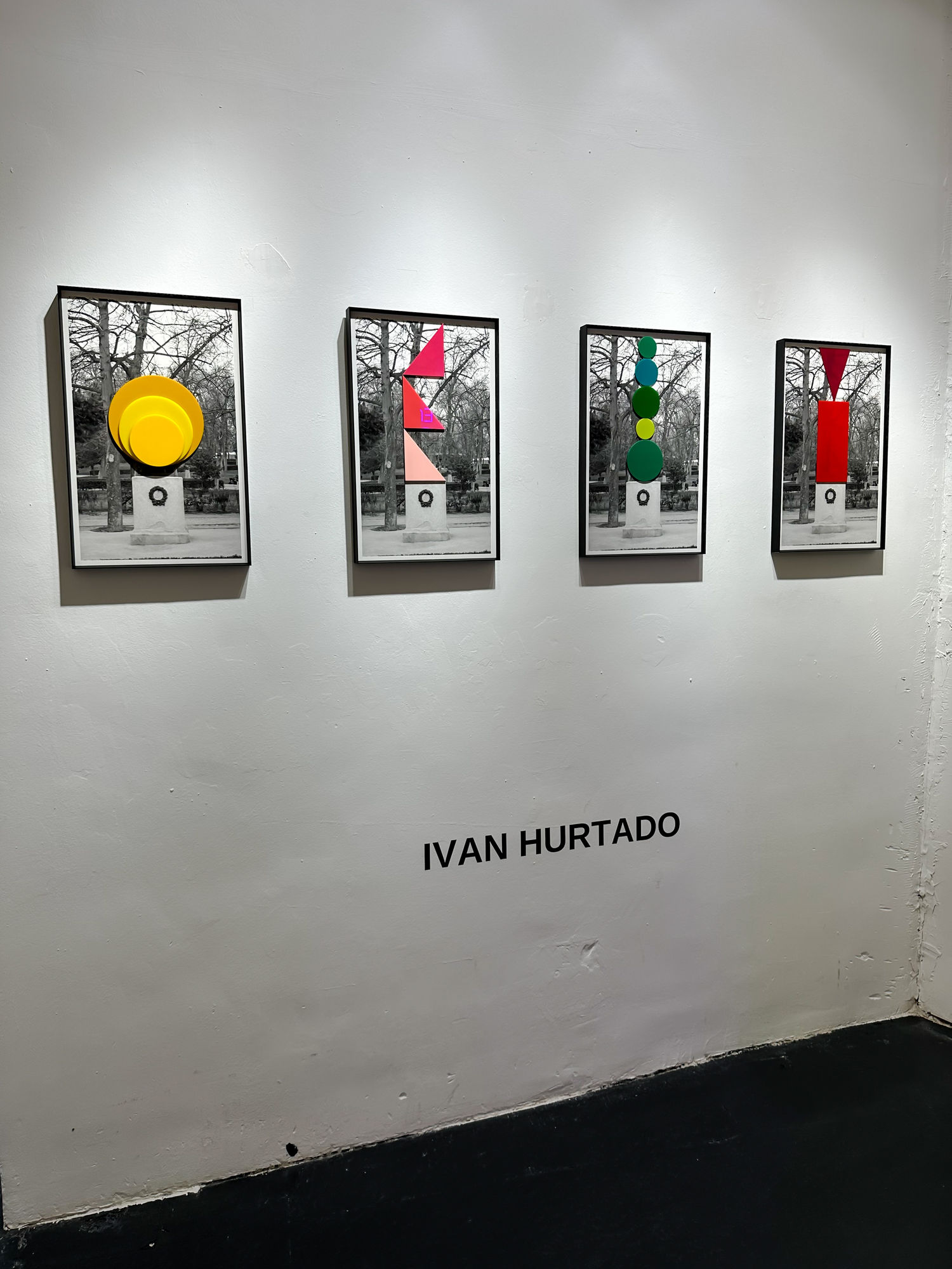 Ivan Hurtado, view of the exhibition "Memories of the future". Photo ©Said Yilmaz.