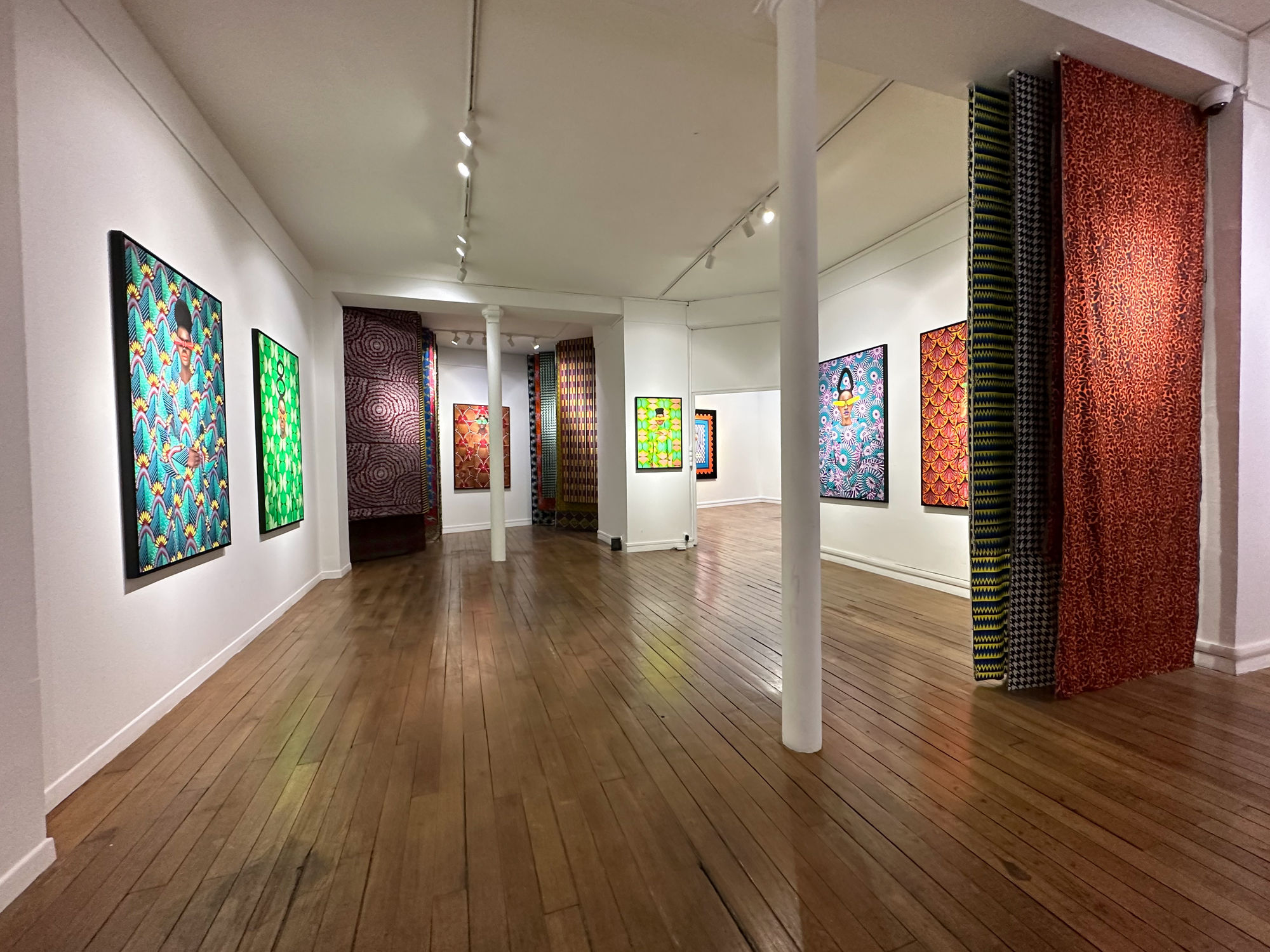 View of Thandiwe Muriu's exhibition.