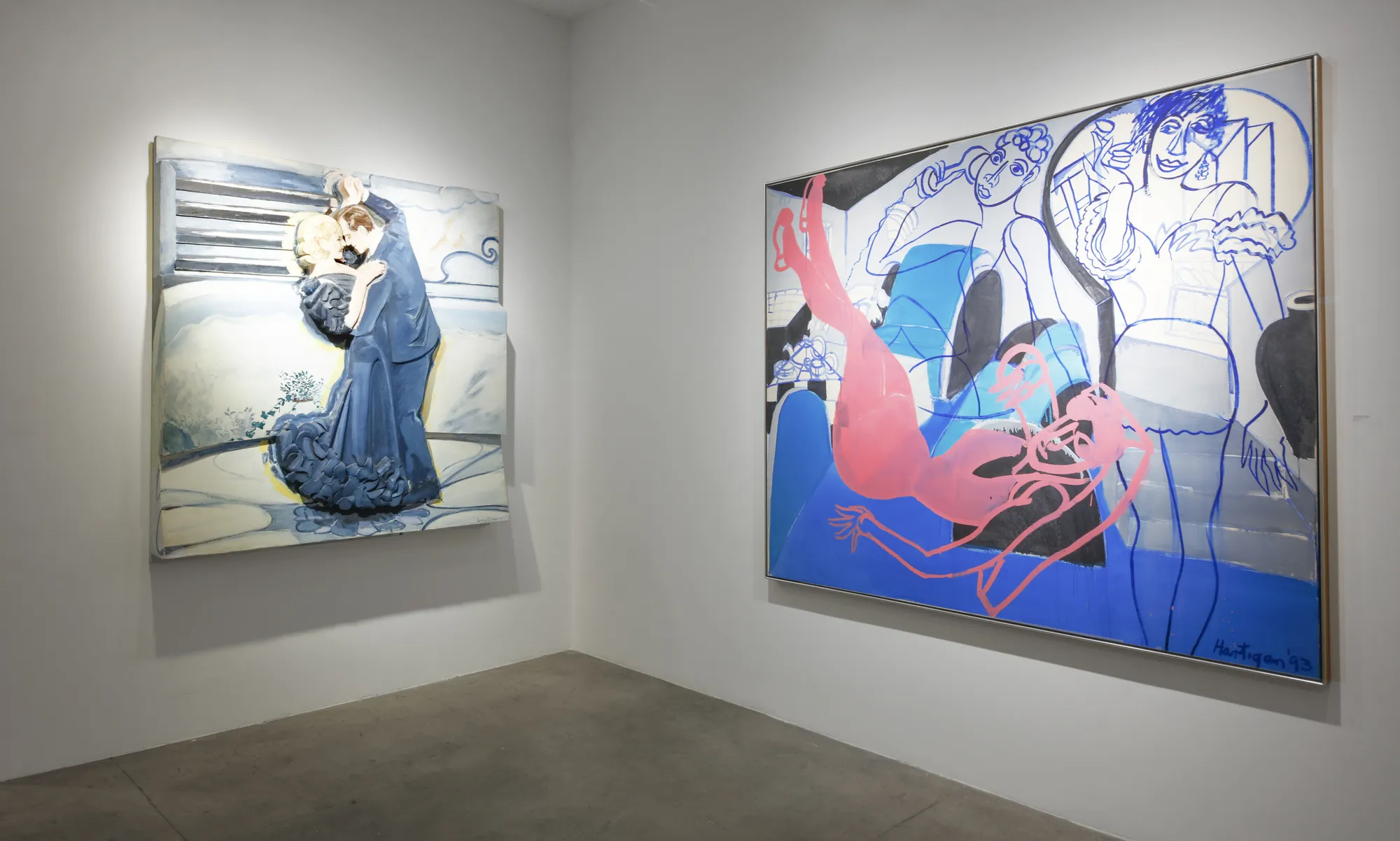 Grace Hartigan and Larry Rivers