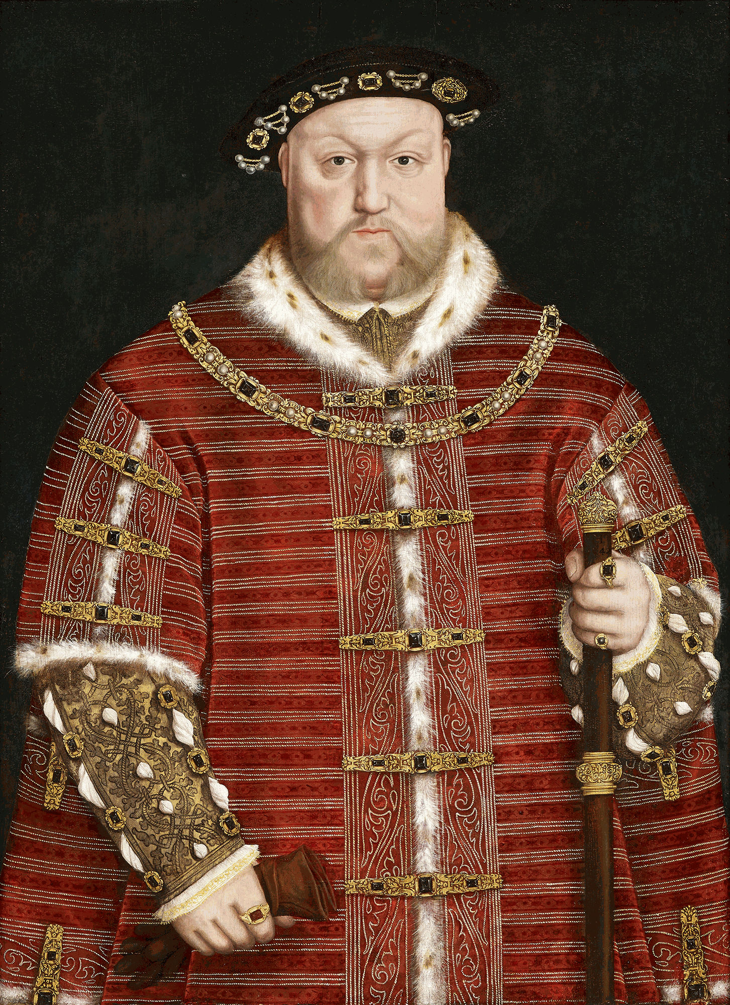 Workshop of Hans Holbein, Portrait of King Henry VIII, 1540s