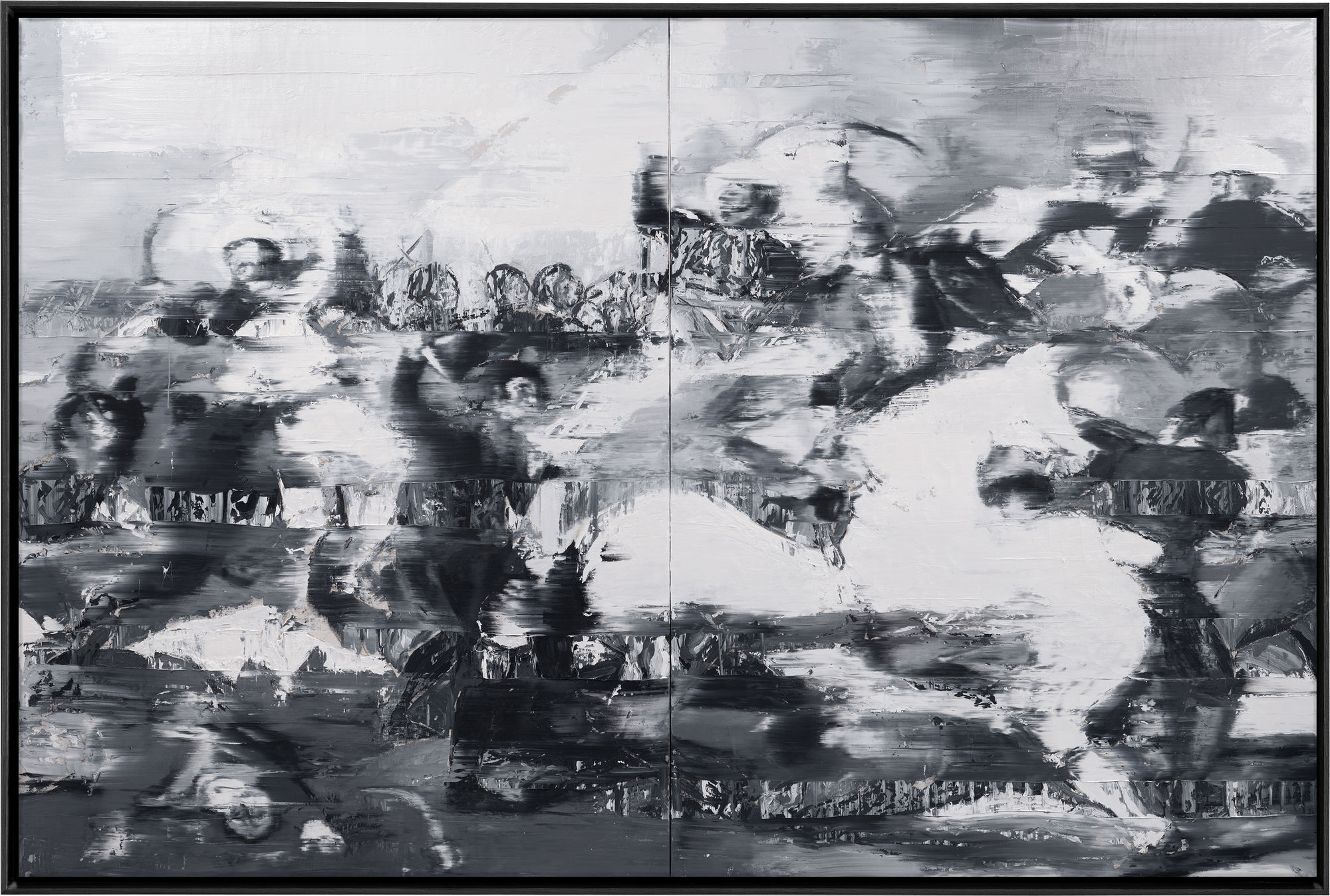 Andy Denzler, Goya's Fire I After Francisco de Goya's, The Second of May, 1808, 2020