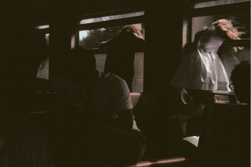 Suburb Train 1988 near Moscow