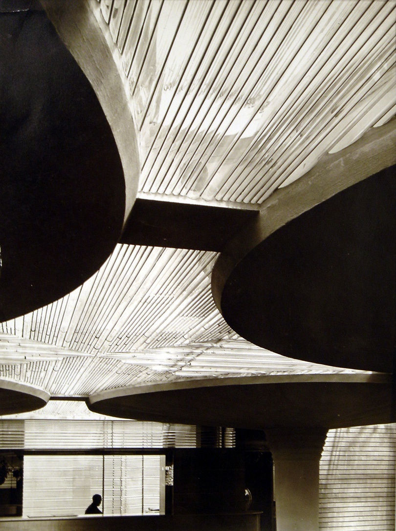 Torkel Korling No Windows - but 43 Miles of Glass Tubes! Vintage gelatin silver print Paper Size: 25.4 x 33 cm