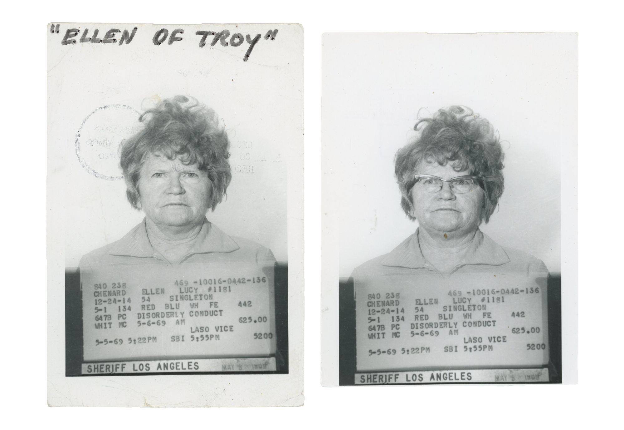 Anonymous, Ellen of Troy, 5th May, 1969