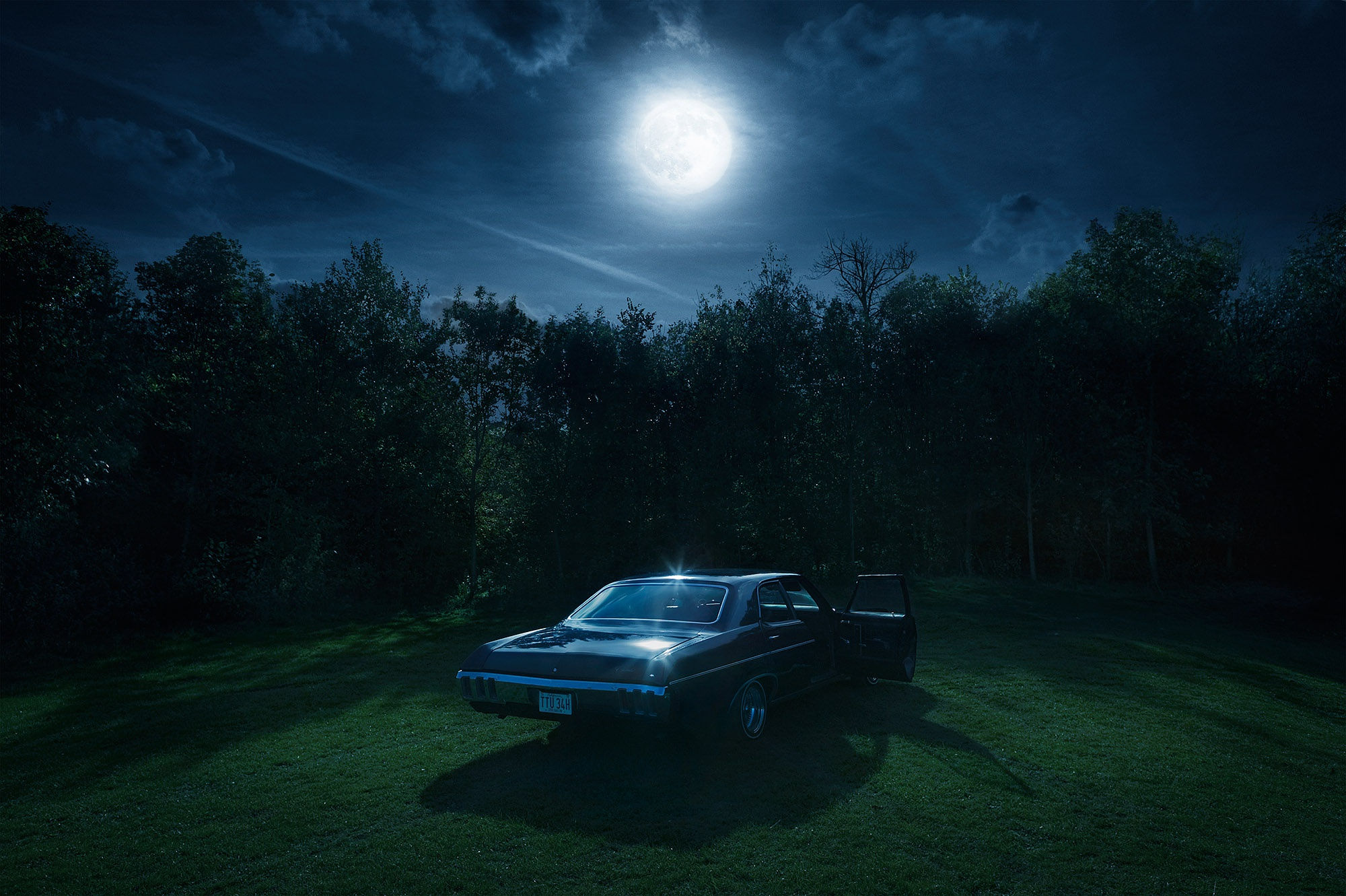 Matt Henry, Chevy Under Moon, 2007