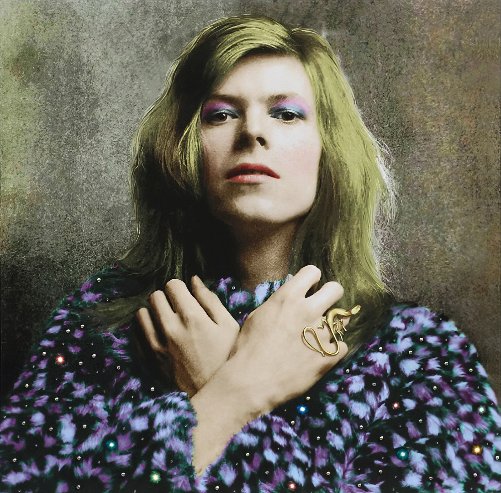 David Bowie, Hunky Dory Take 5 HQ Print from original airbrushed photo © Terry Pastor