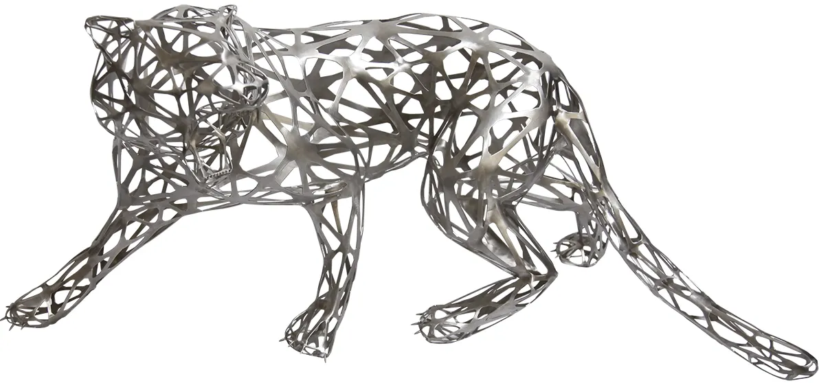 Tiger - Stainless Steel: Richard Orlinski