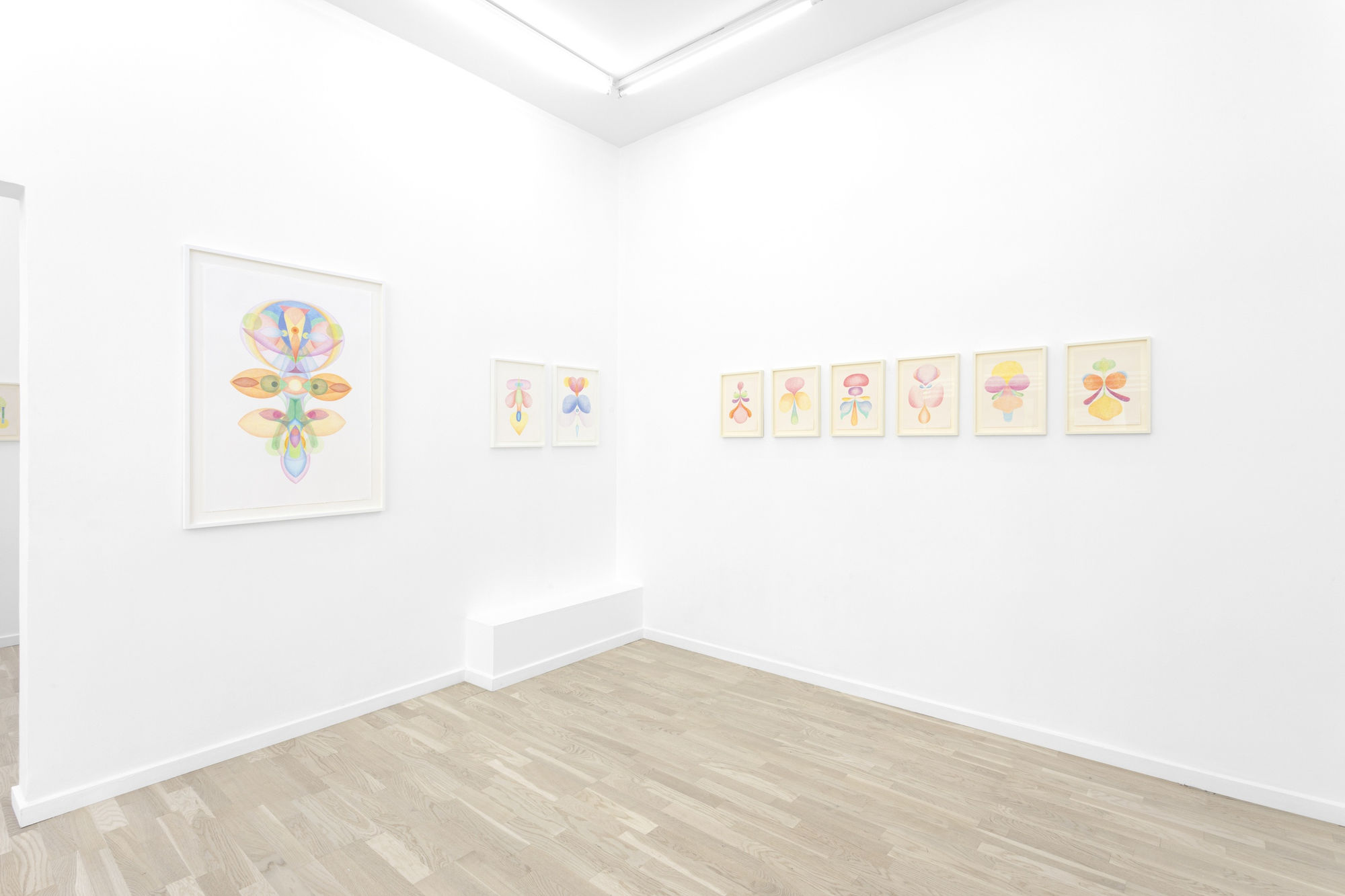 Installation view from Lucem Interiorem at OTP Copenhagen, 2023.