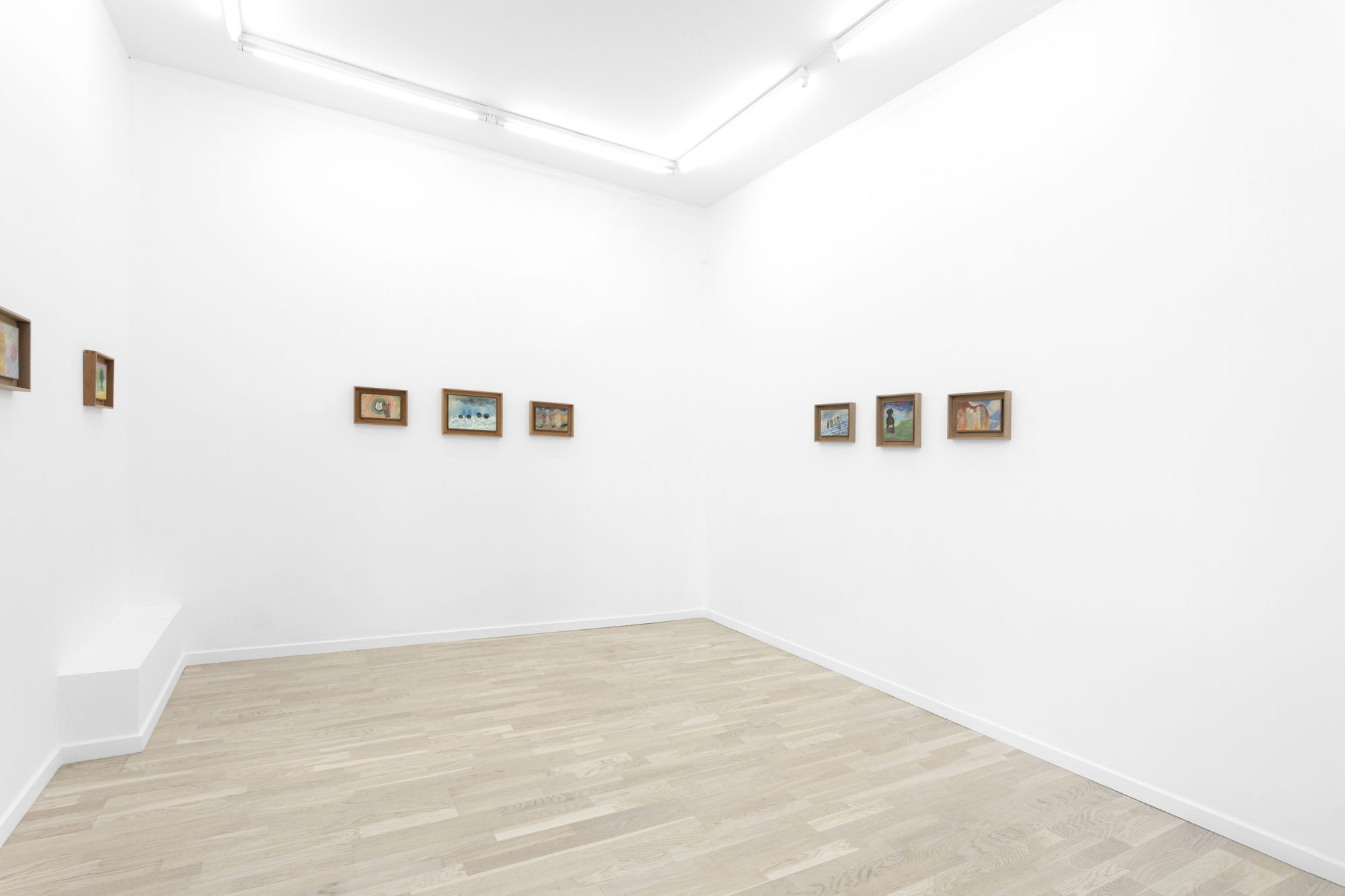 Installation view from "Shallow Depths" at OTP Copenhagen, 2022.
