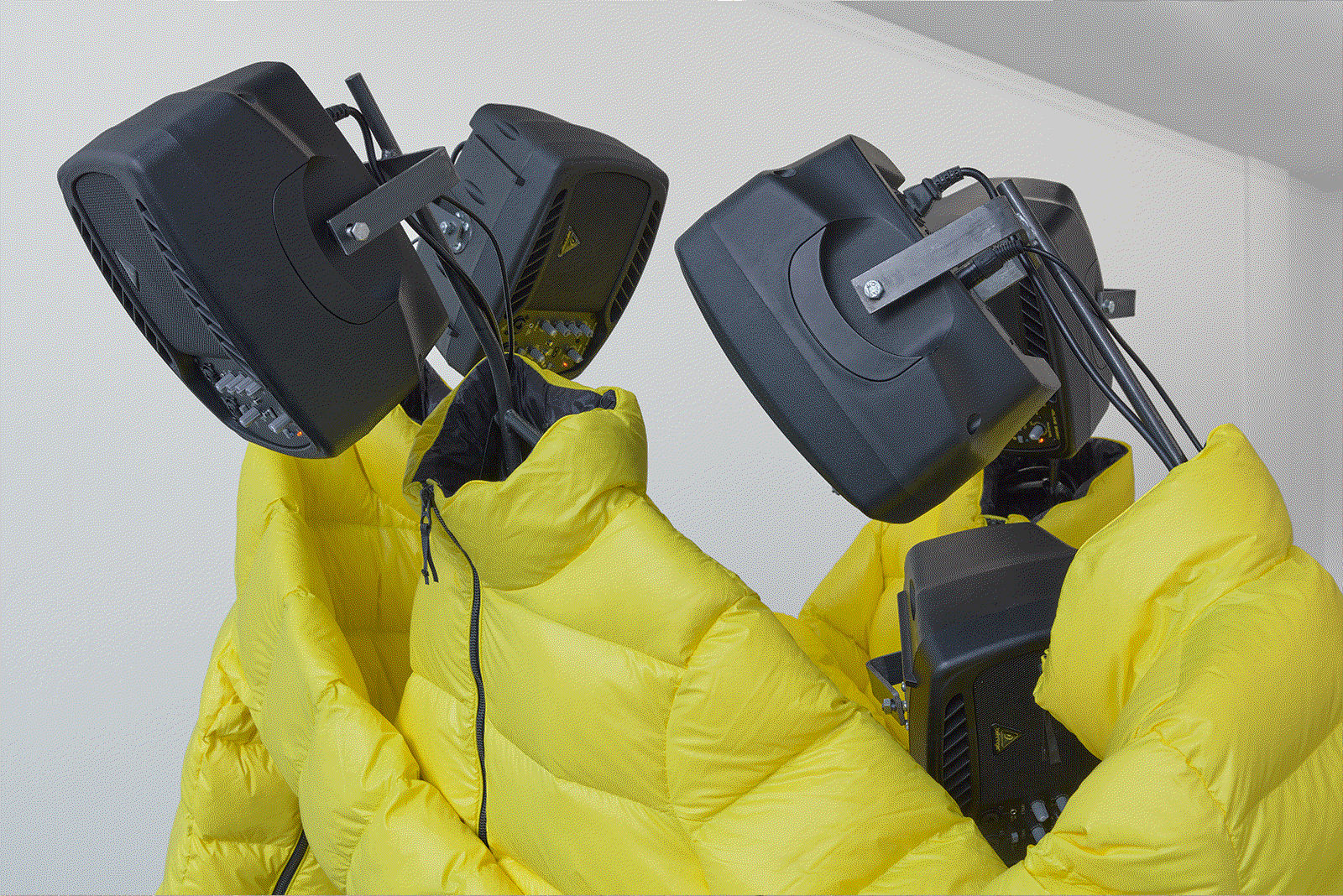 Stine Deja, Joint Forces, 2022. Installation view from "Nervous Energy" at Tick Tack Gallery, Antwerpen.