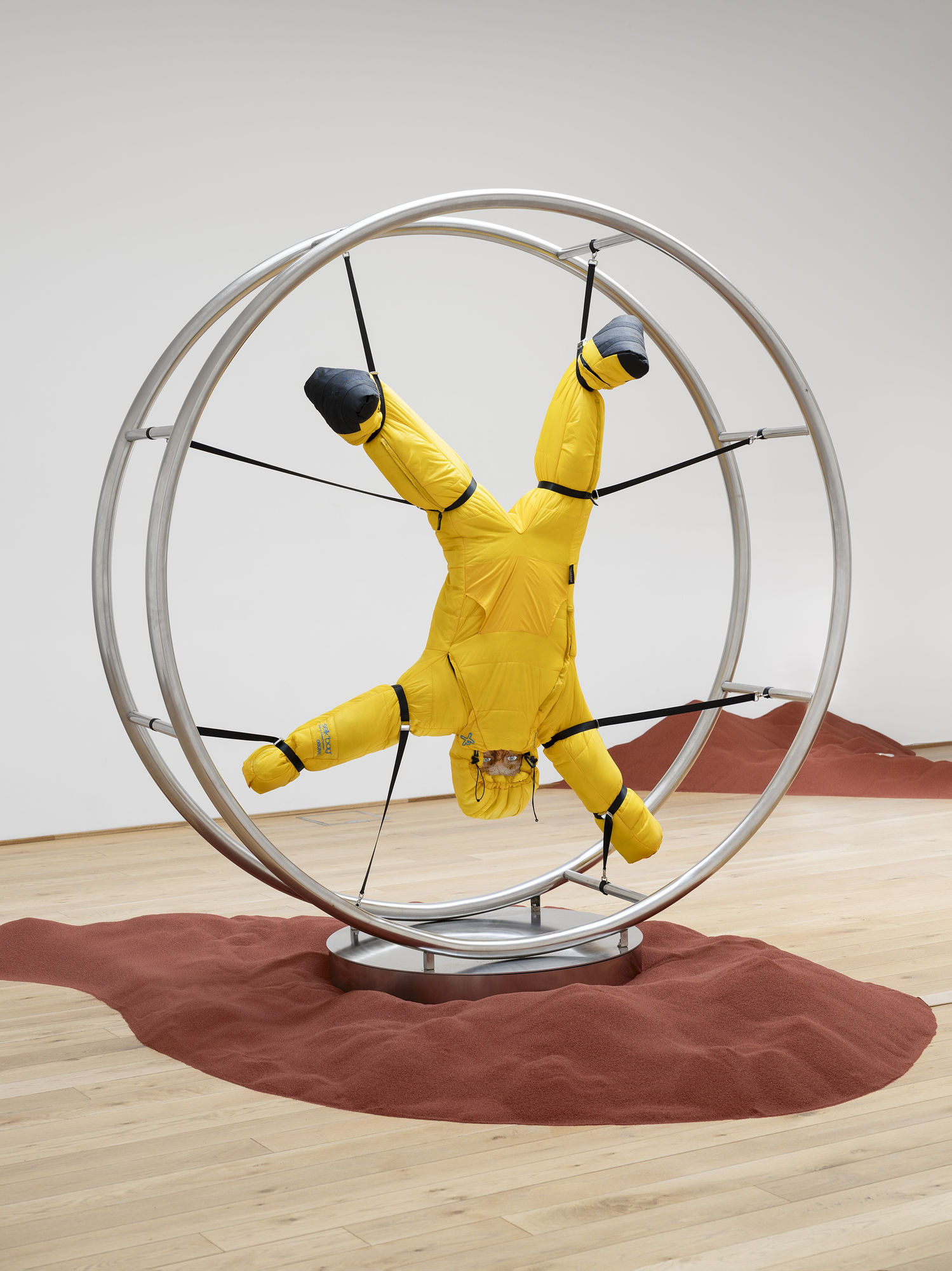 Stine Deja, Cold Sleep, 2021. Installation view from "Teknokroppen" at Fuglsang Kunstmuseum, Toreby.