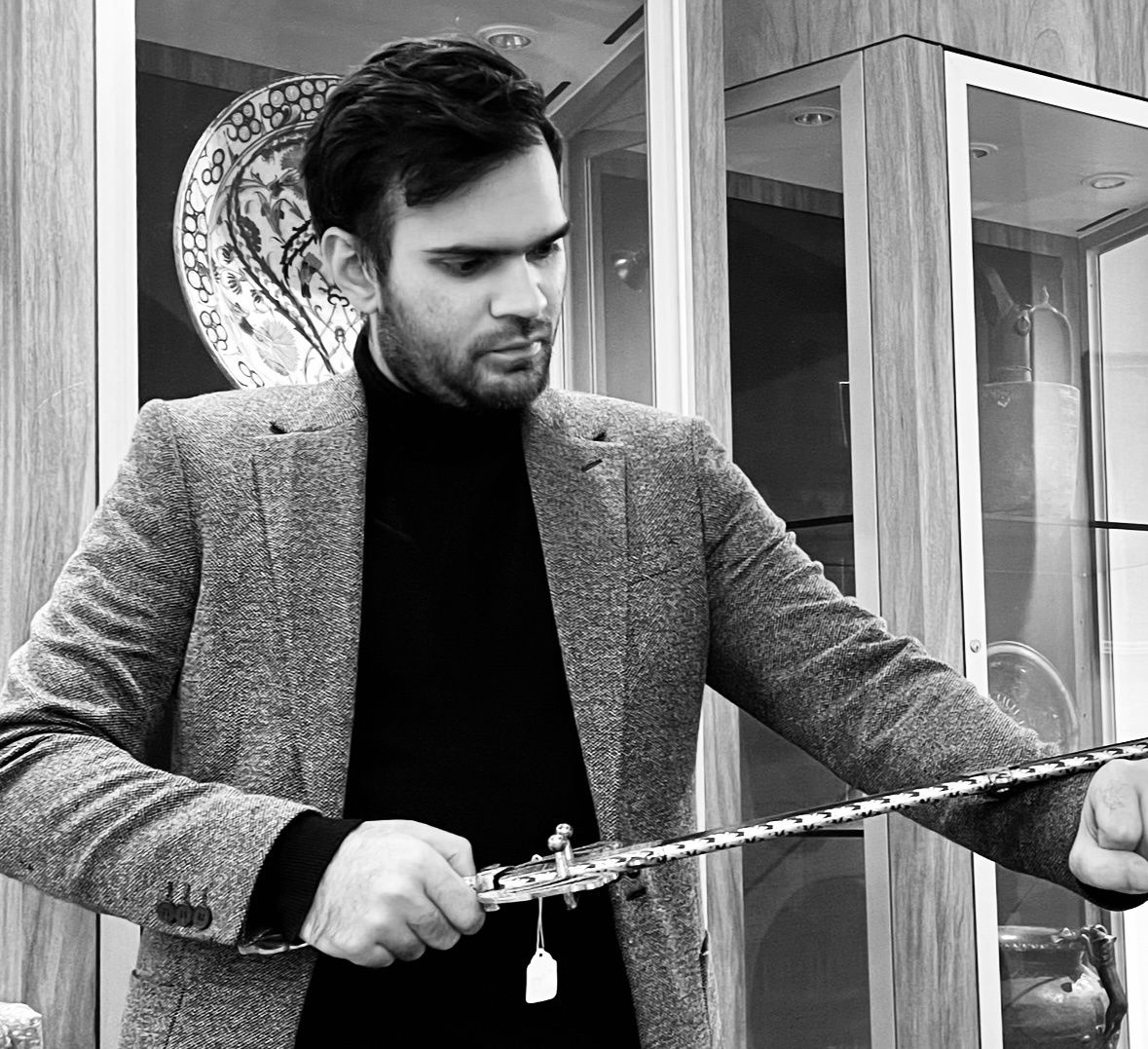 HASSAN MUHAMMAD is Gallery Manager and cataloguer.