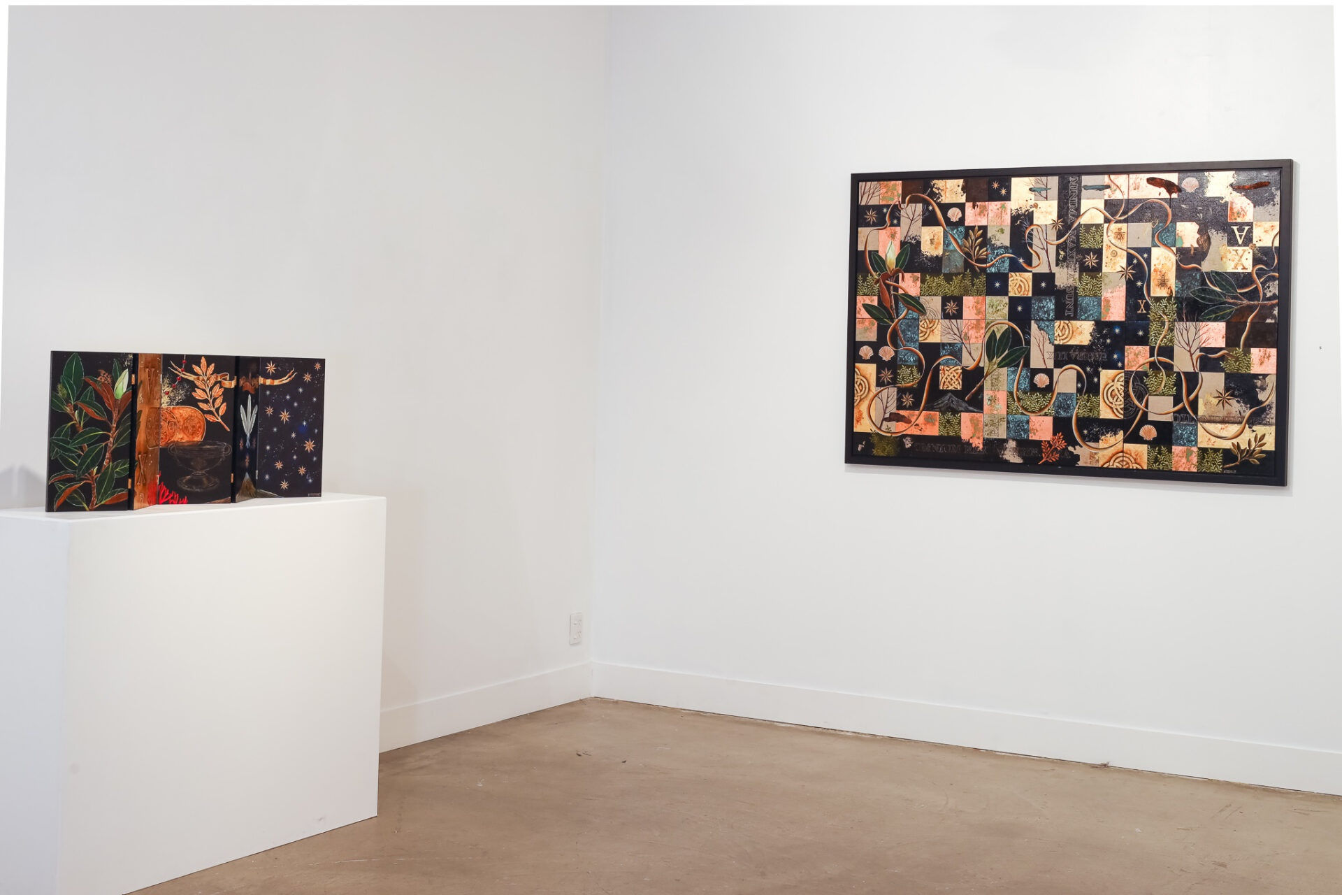 Nicky Foreman Exhibition installation