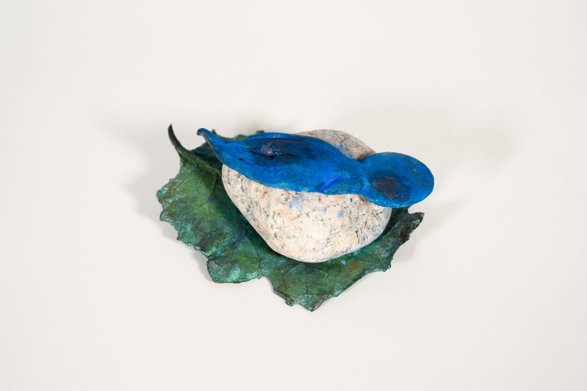 Christine Hellyar, Swimming Blue Octopus Rock, 2015