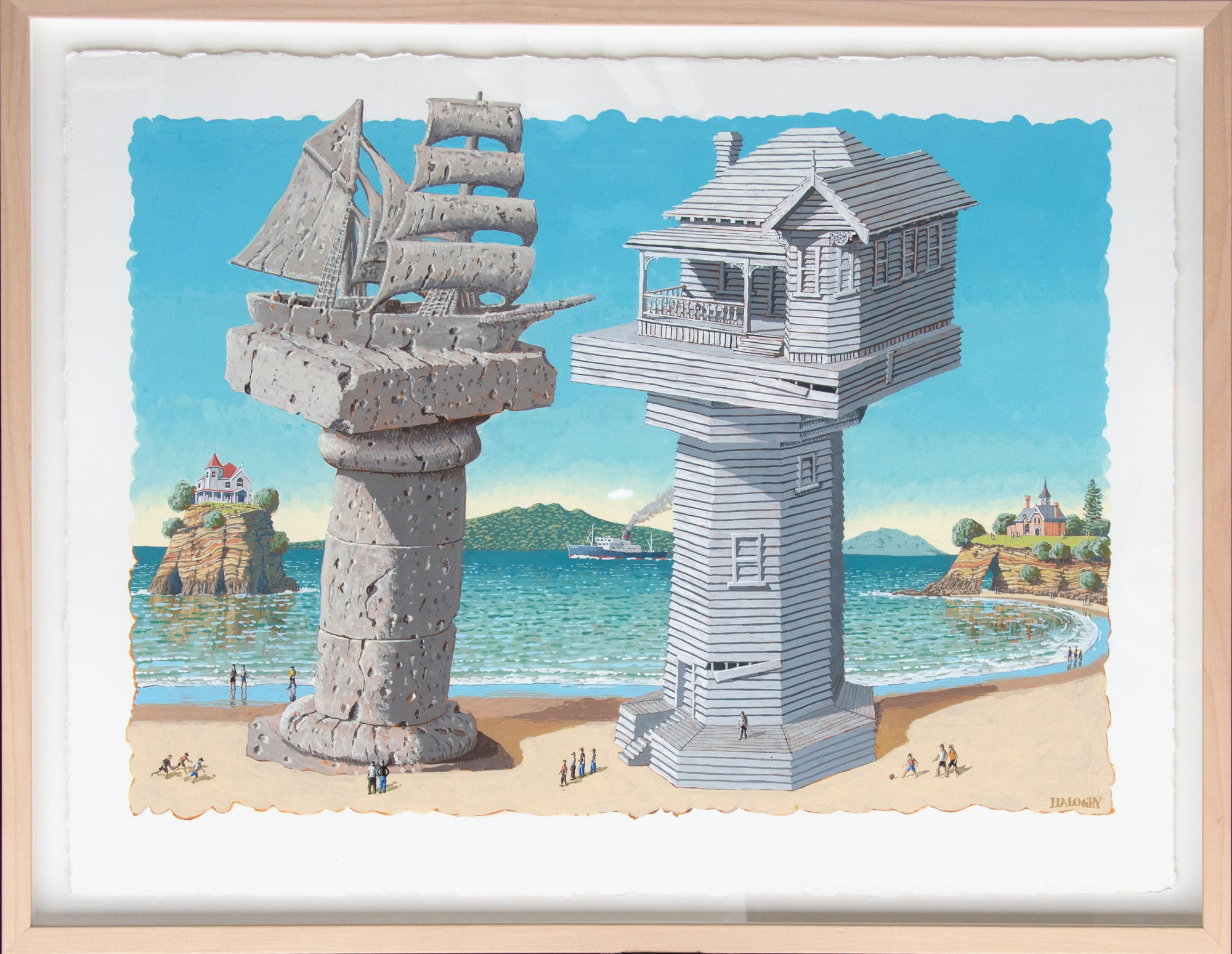 George Baloghy, Stone and Weatherboard, 2019