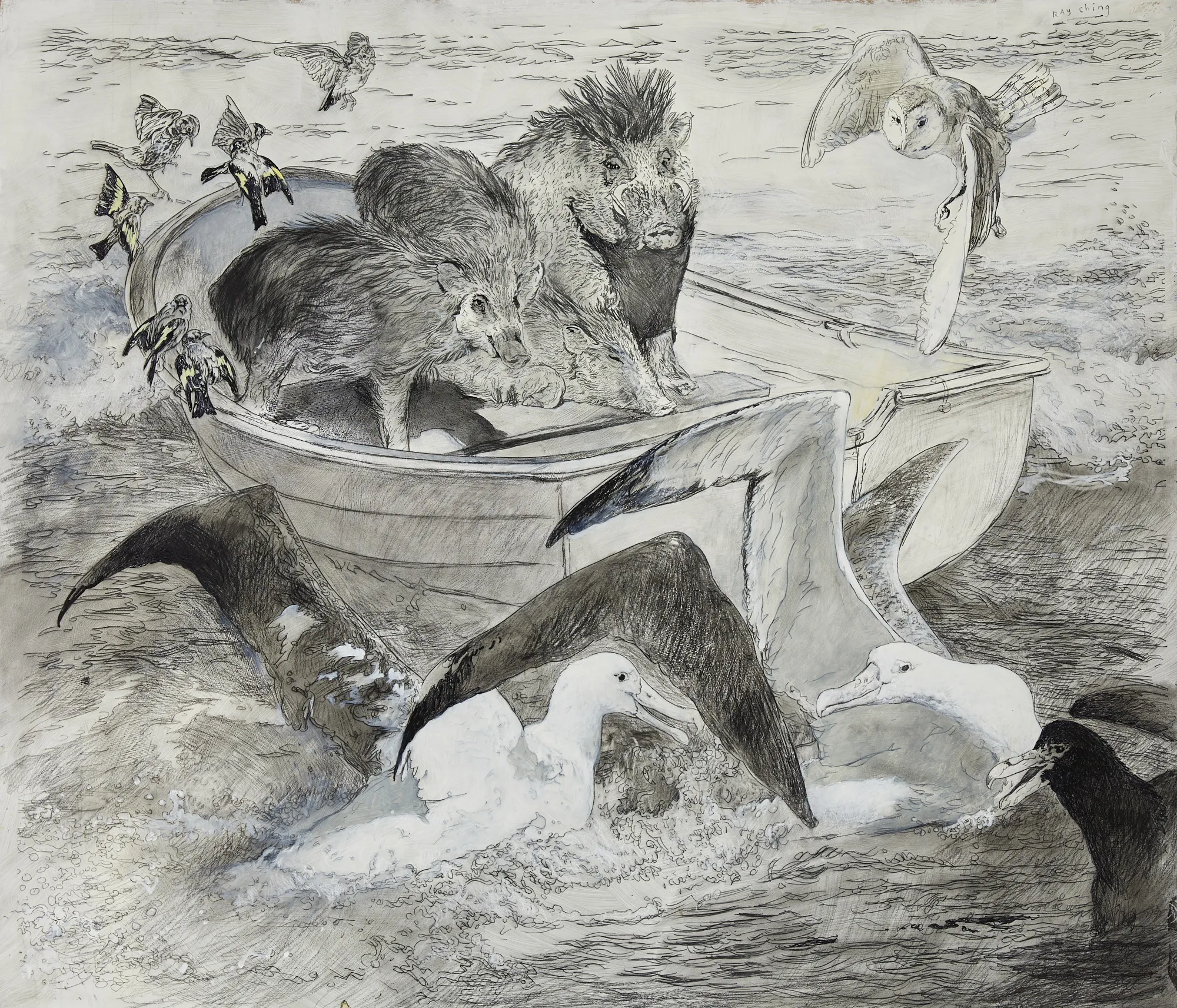 Ray Ching, The Dispute, 2018