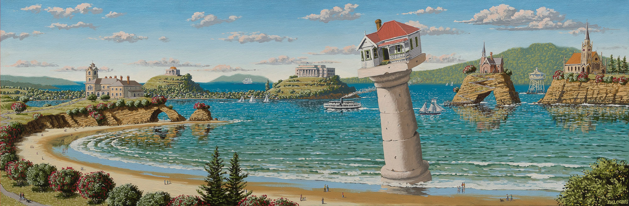 George Baloghy, Colonial Dreams Series - Bay of the Judges, 2019