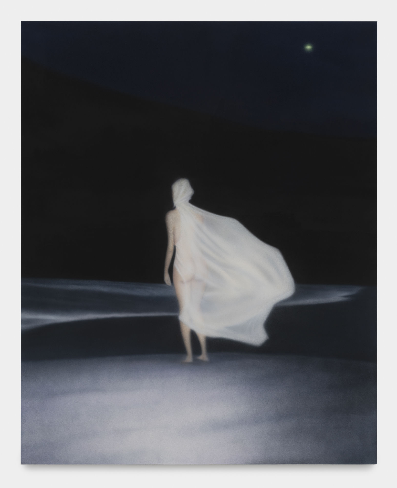 Aryo Toh Djojo She Sells Sea Shells, 2023 Acrylic on canvas 121.9 x 152.4 cm. 48 x 60 in.