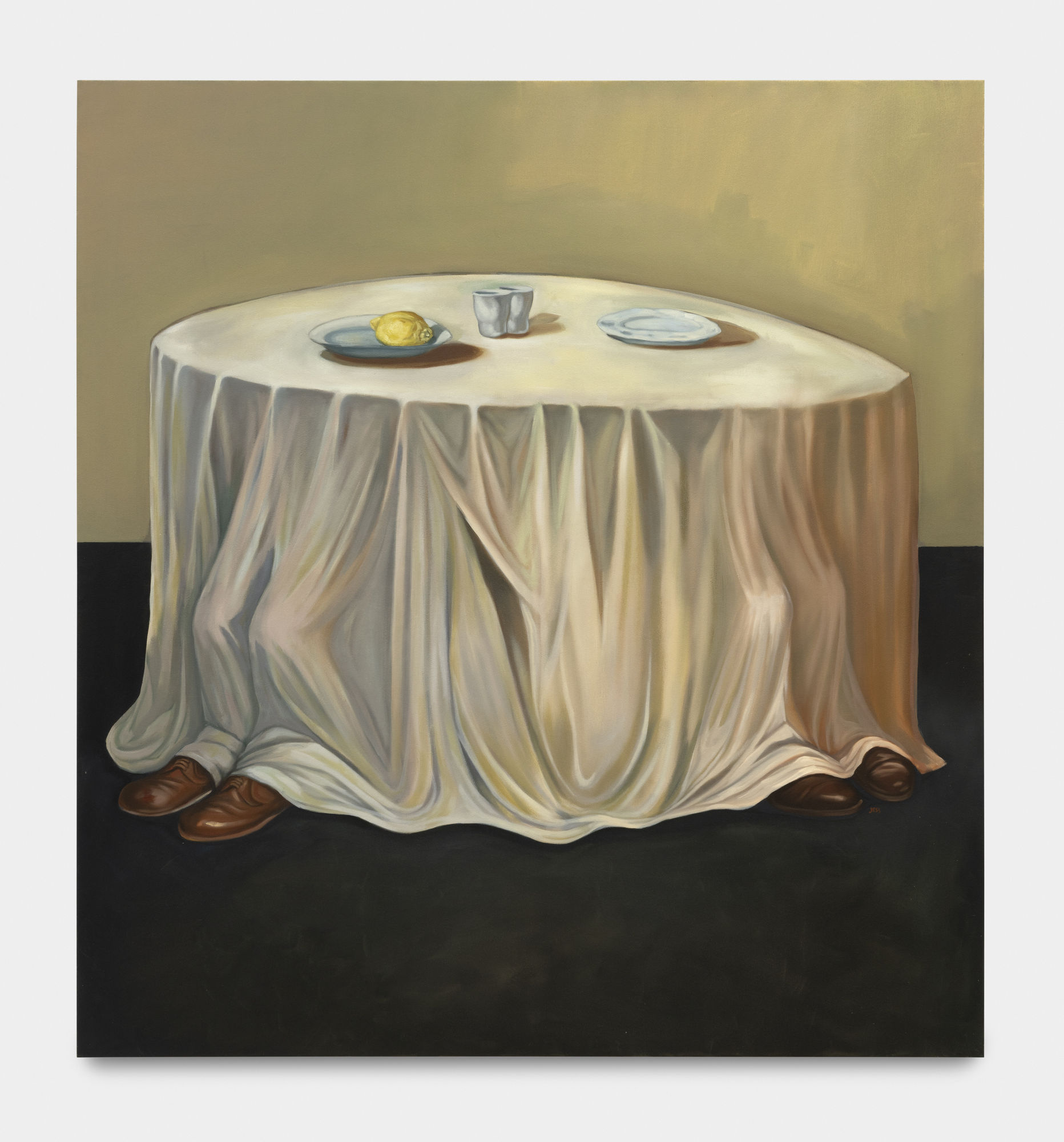 Jess Valice Fortress, 2022 Oil on canvas 165.1 x 177.8 x 5.1 cm. 65 x 70 x 2 in.