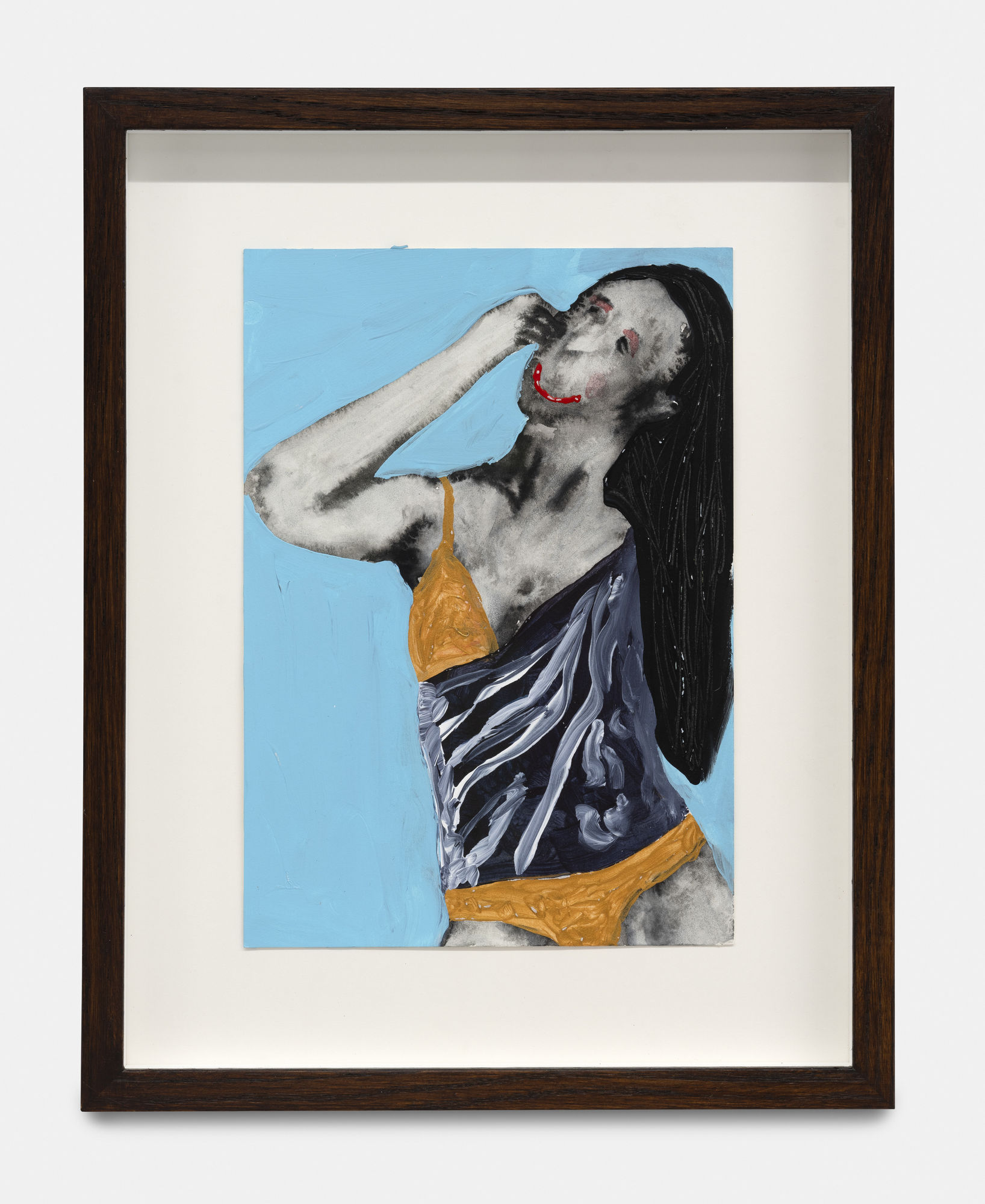 Evgen Čopi Gorišek Untitled, 2023 Acrylic and watercolor on paper 17.8 x 24.4 cm. 7 x 9 ½ in.