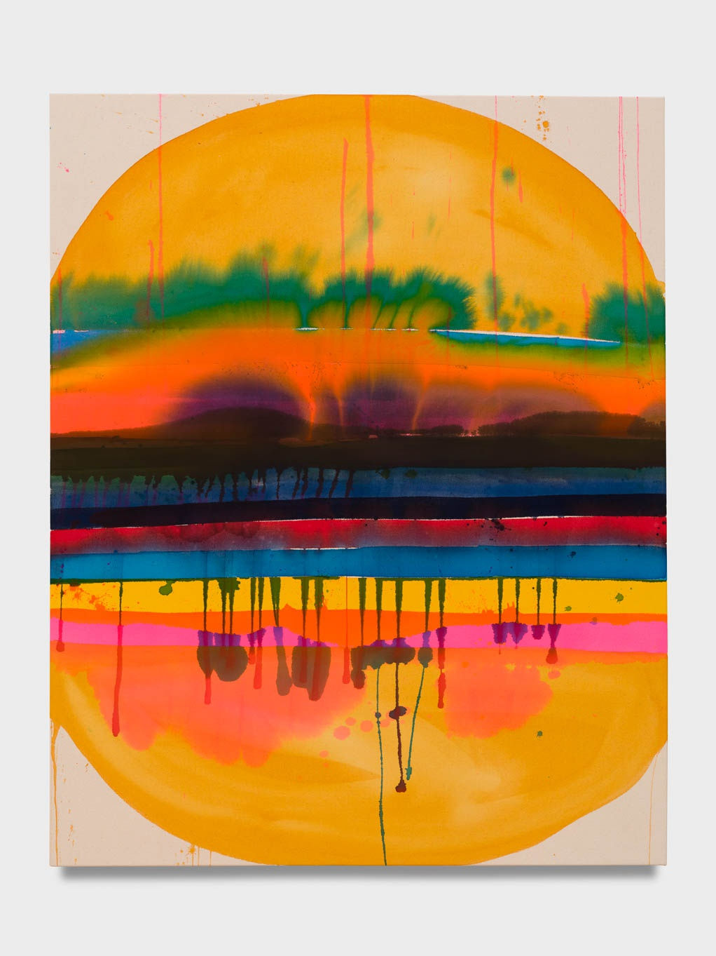 Liz Markus PCH, 2023 Acrylic on canvas 152.4 x 121.9 cm. 60 x 48 in.