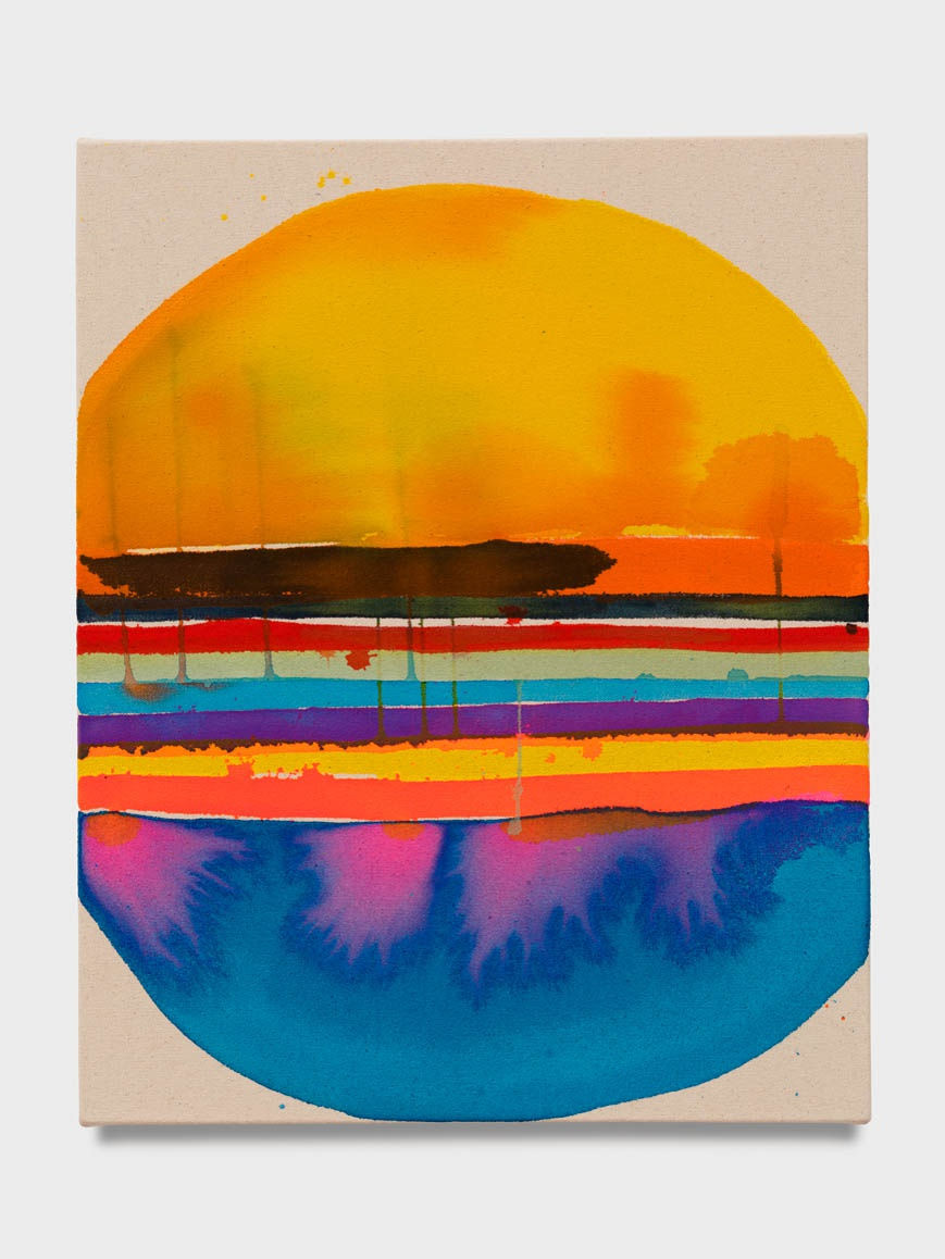 Liz Markus Bobolink, 2023 Acrylic on canvas 50.8 x 40.6 cm. 20 x 16 in.