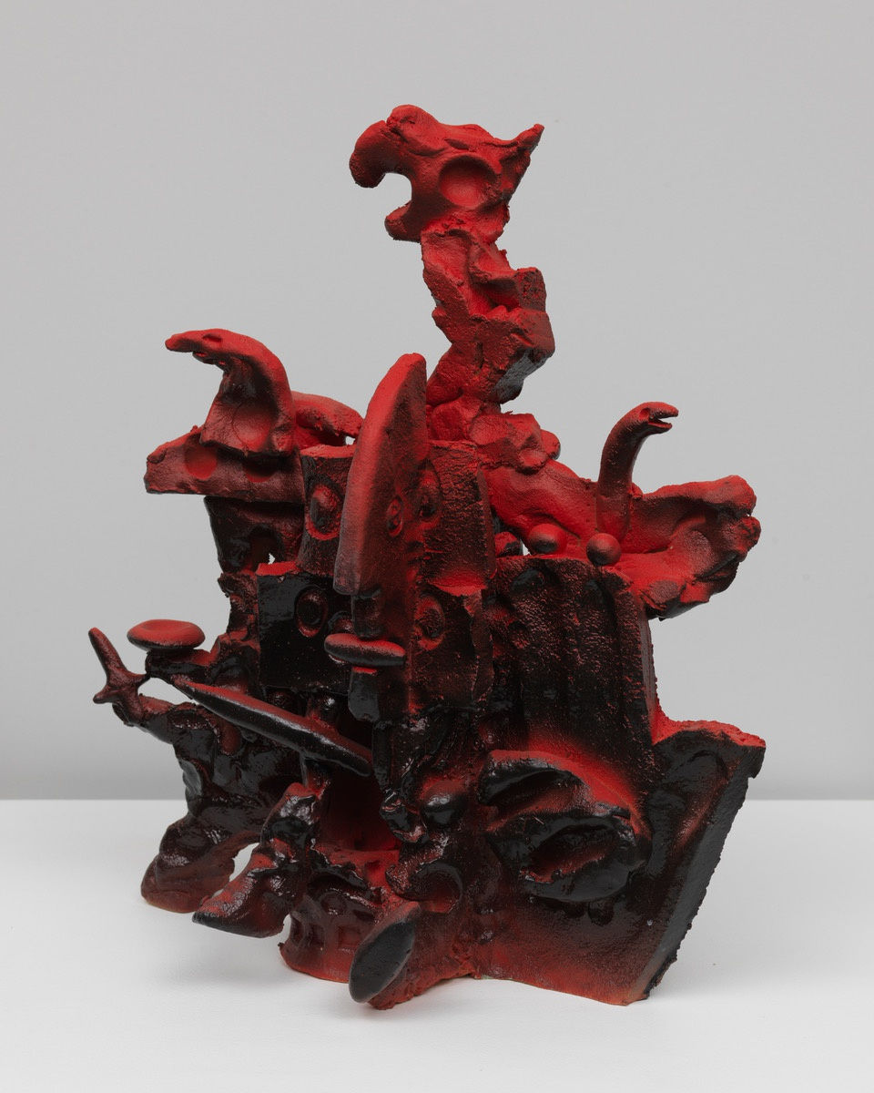Daniel Mandelbaum Damion, 2020 Glazed ceramics 38 x 15 x 33 cm. 15 x 6 x 13 in.