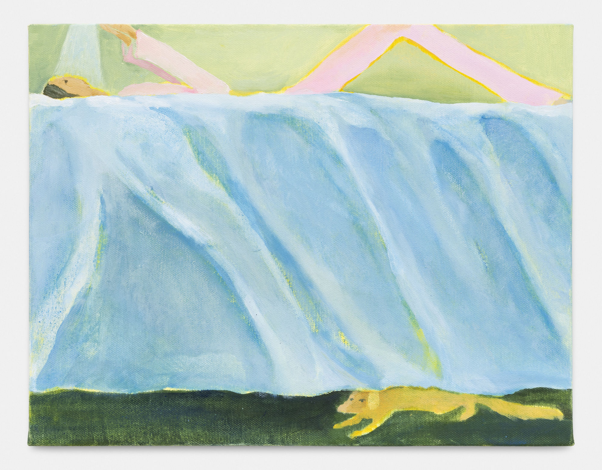 Minami Kobayashi Sunday Noon, 2020 Oil on canvas 32 x 41 cm. 12 x 16 in.