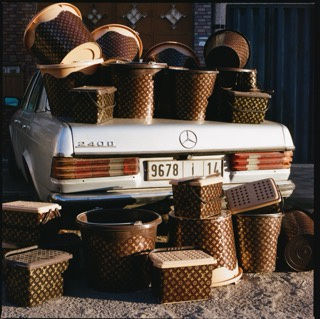 Julien Boudet LV seaux, 2020 Archival pigment print 100 x 100 cm. 39 x 39 in.