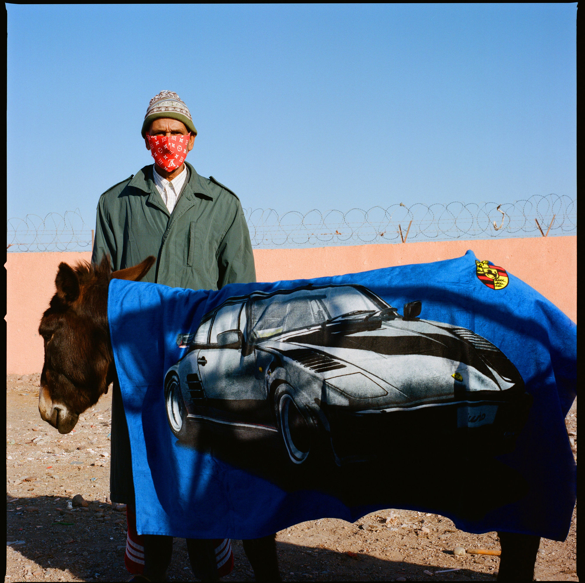 Julien Boudet Porsche Hmar Turbo, 2020 Archival pigment print 100 x 100 cm. 39 x 39 in.