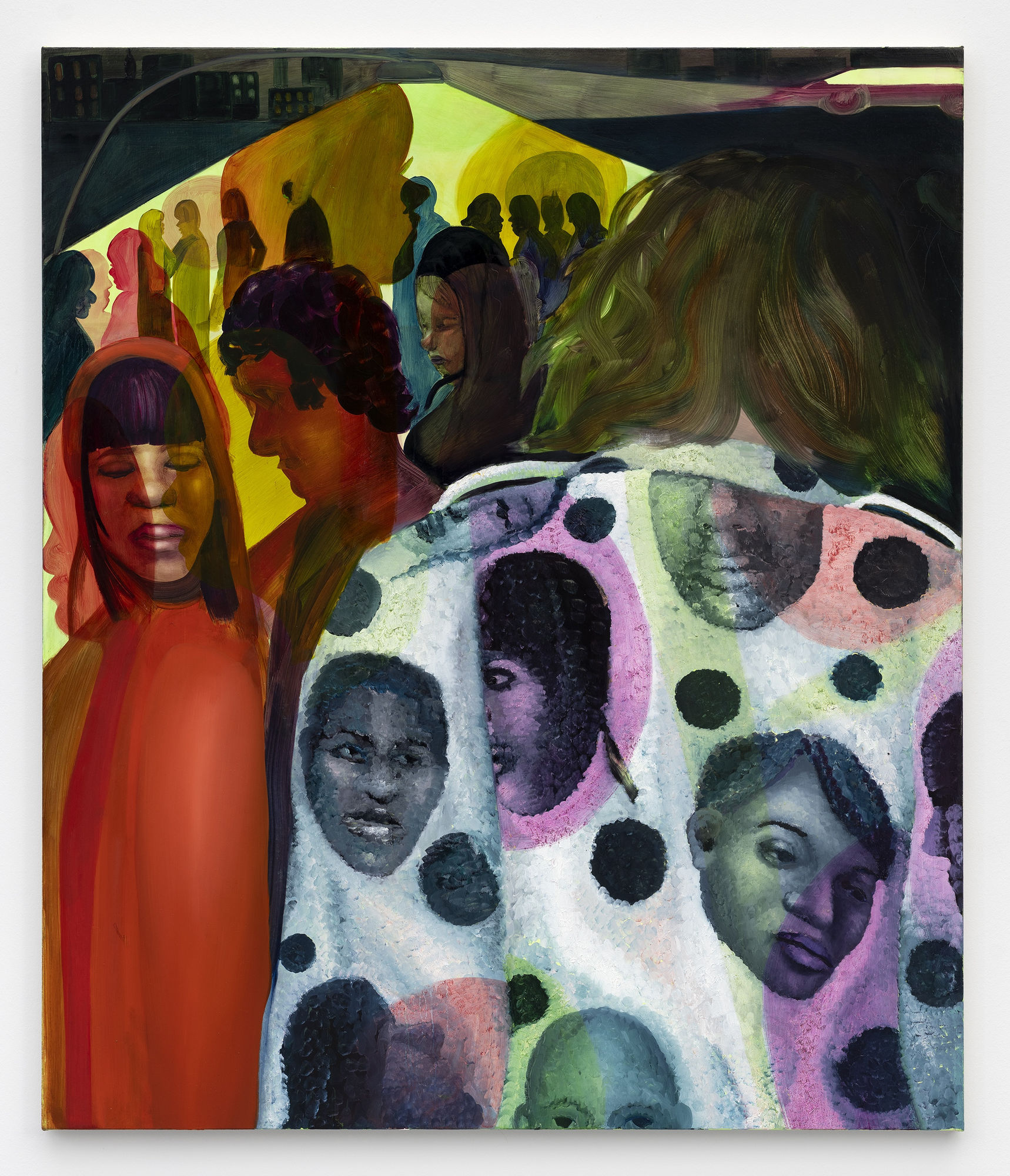 Coady Brown Echo, 2021 Oil on canvas 137 x 117 cm. 54 x 46 in.