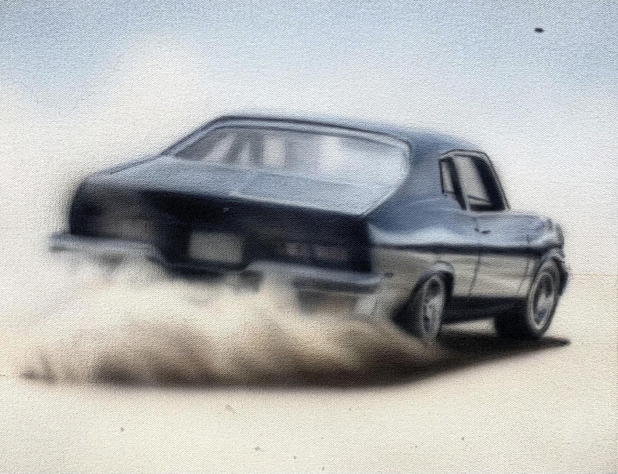 Aryo Toh Djojo ROTFLMAO, 2021 Acrylic on canvas mounted on panel 28 x 36 cm. 11 x 14 in.