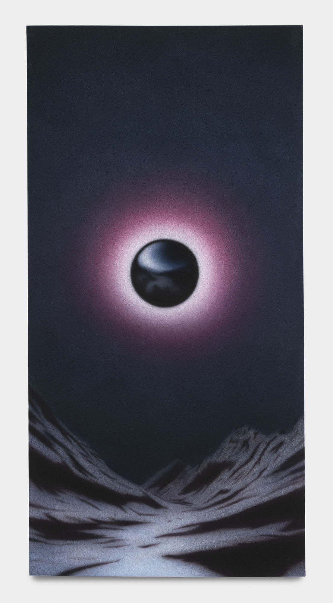 Aryo Toh Djojo La Voix des airs, 2024 Acrylic on canvas 121.9 x 61 cm. 48 x 24 in.