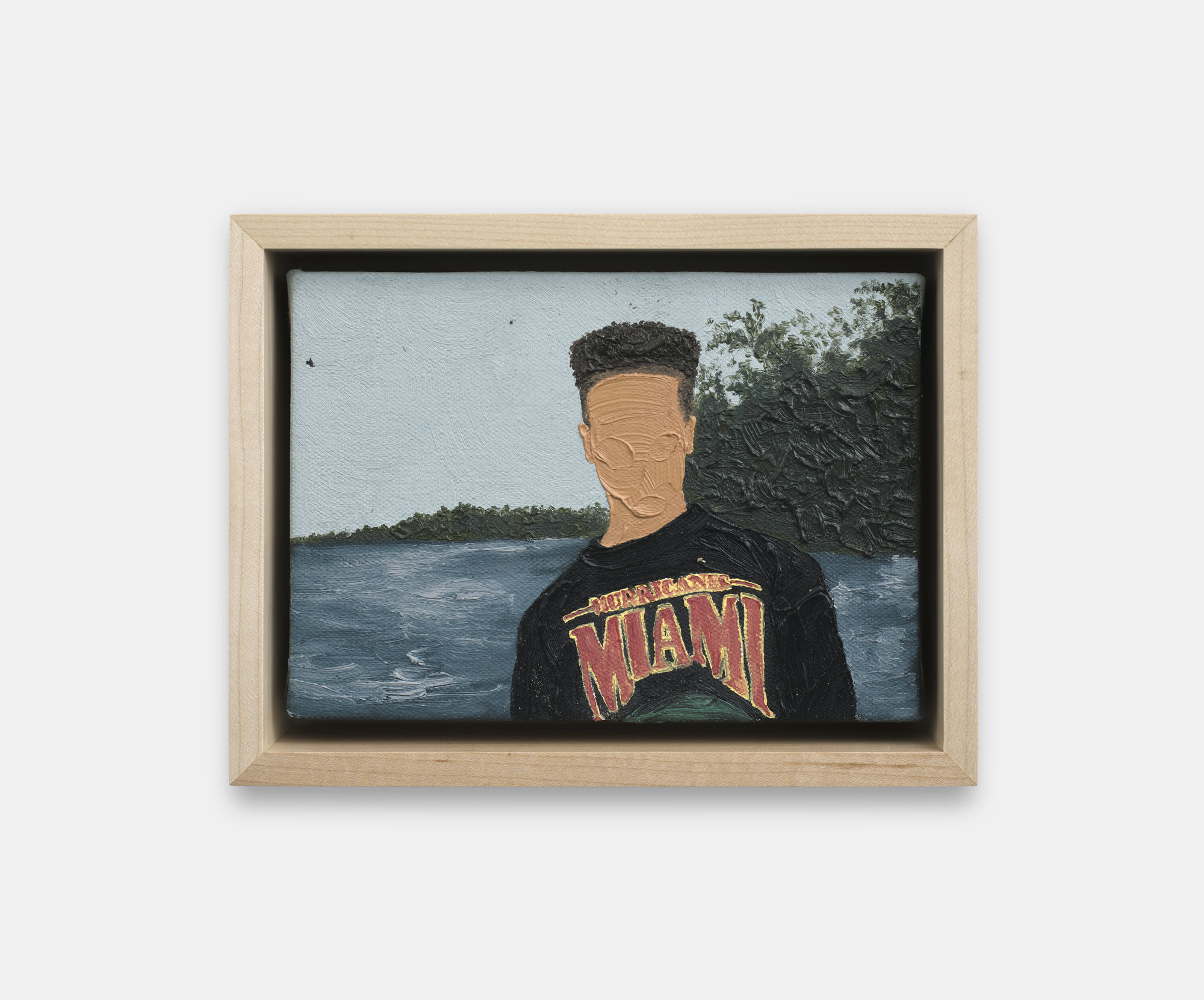 Shaina McCoy Water for You, 2024 Oil on canvas on wood panel 12.7 x 17.8 cm. 5 x 7 in.