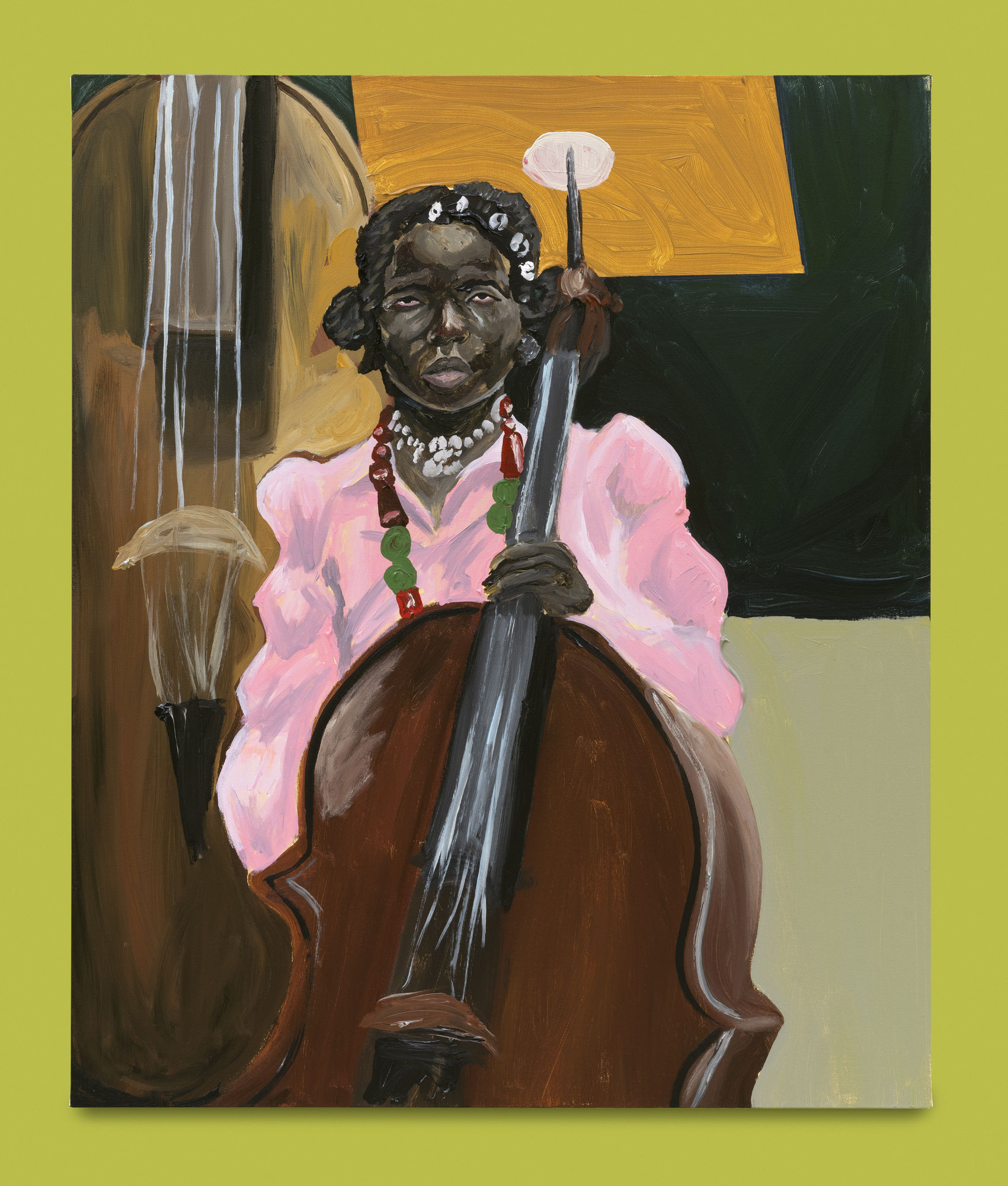 Marcus Brutus Lotus Blossom, 2022 Acrylic on canvas 91.4 x 76.2 cm. 36 x 30 in.