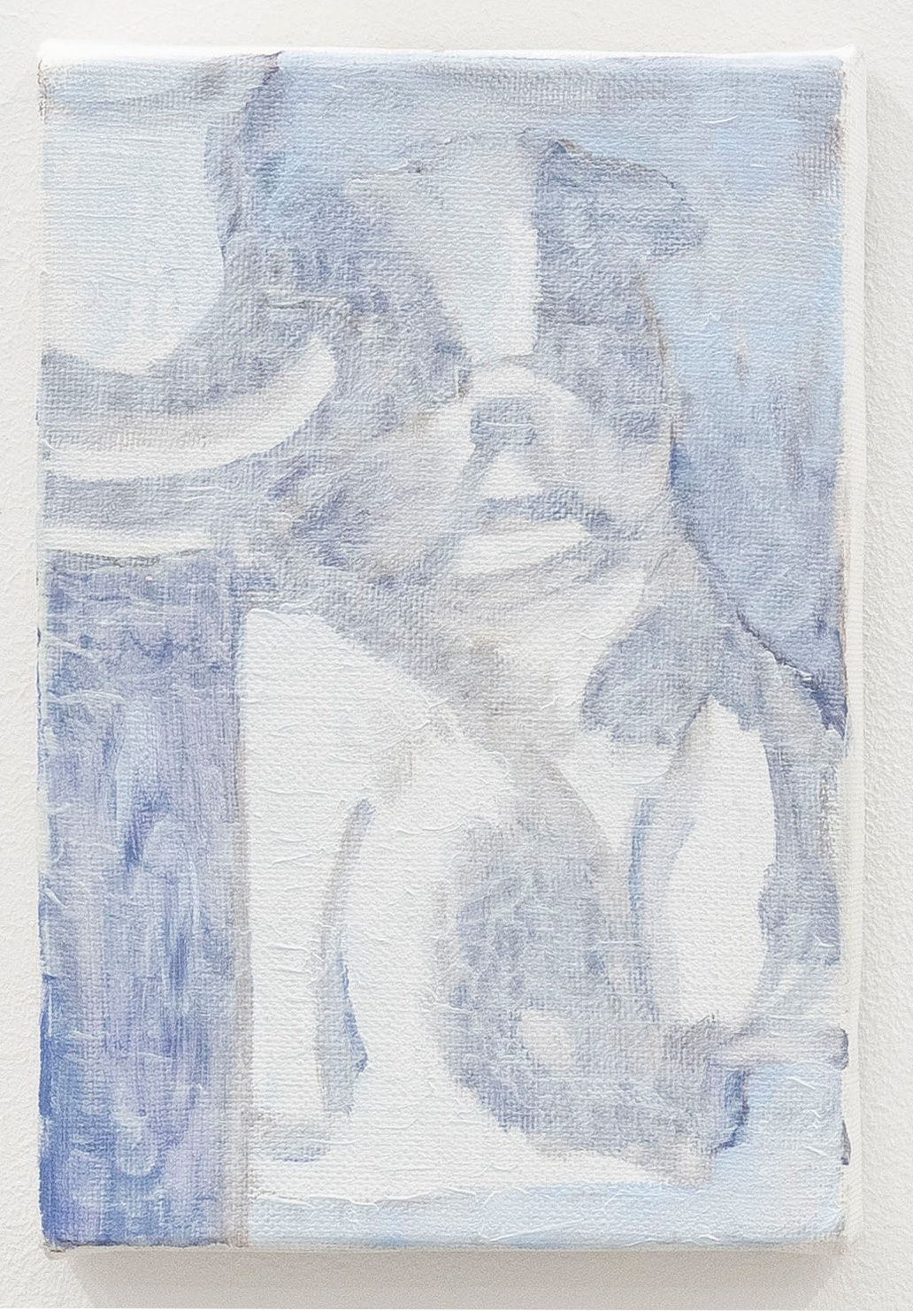 Oscar Lefebvre Lurking, 2023 Oil on canvas 18 x 12.5 cm. 7 x 5 in.